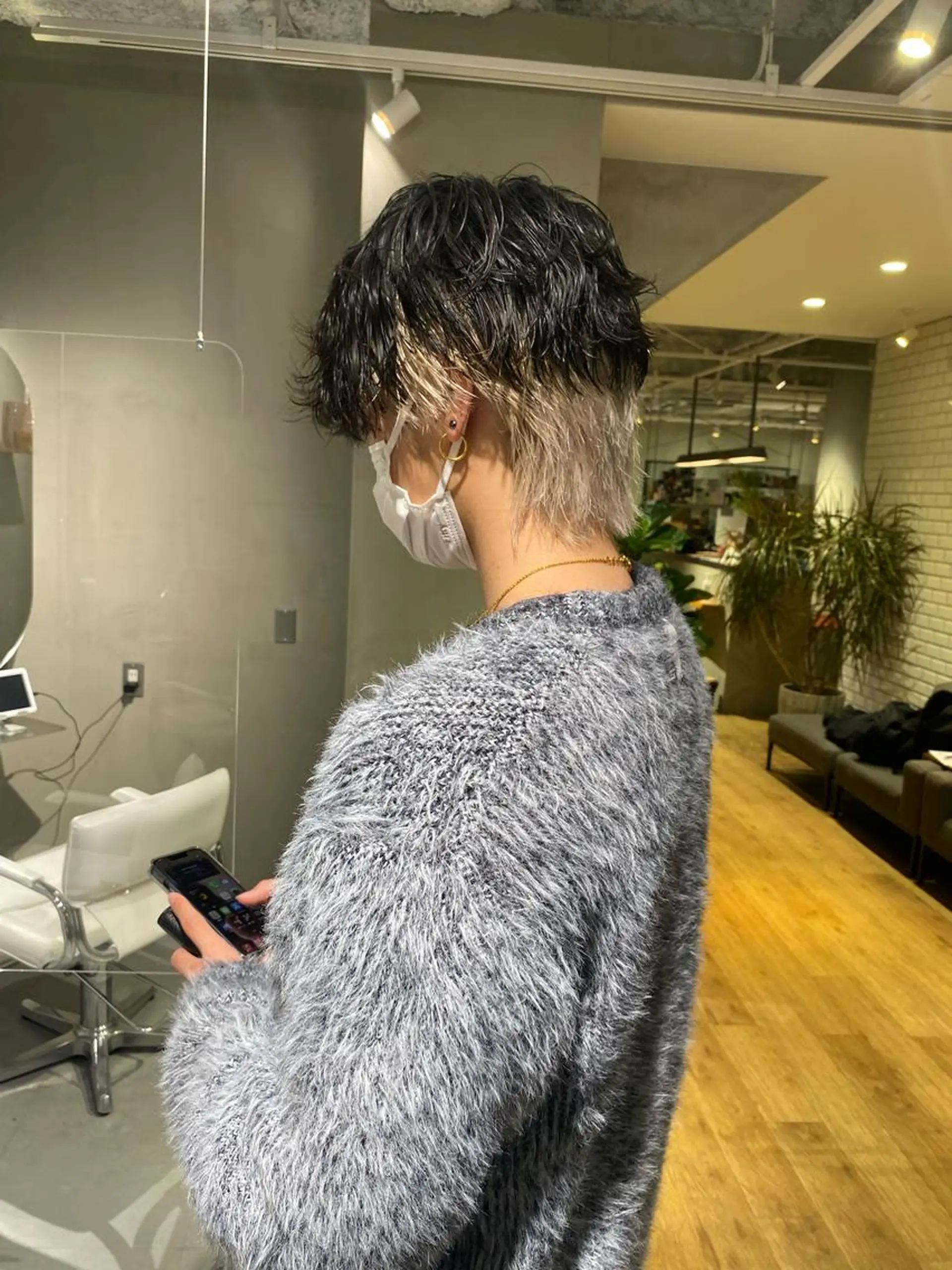 パーマ souvenir所属・アカリ /カットモデル募集のヘアスタイル