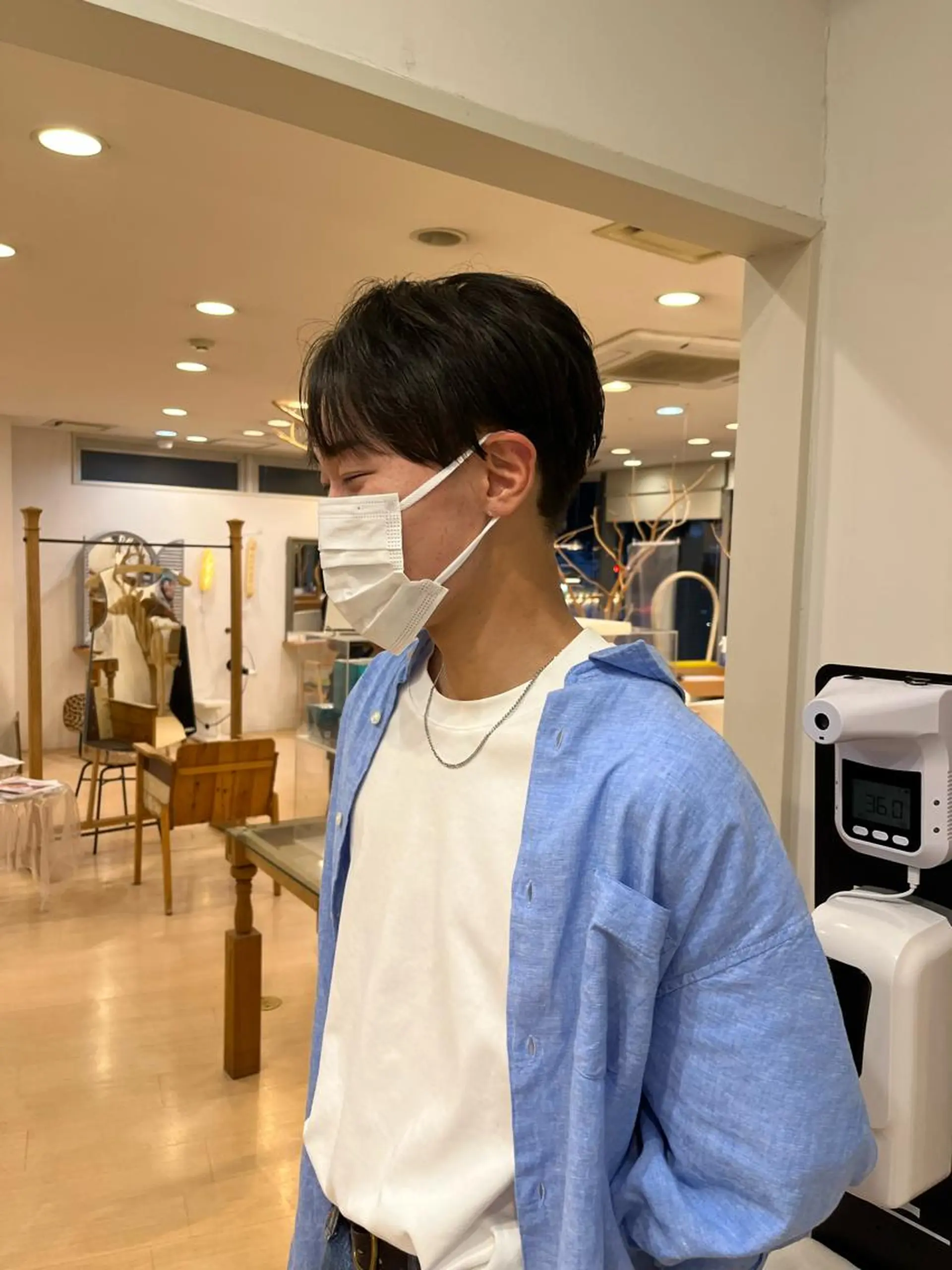 パーマ メンズ ダウンパーマ メンズ韓国風 マッシュ メンズパーマ シースルーマッシュ カット パーマ トリートメント 💠つたふうか/ 韓国/メンズヘア💠のヘアスタイル