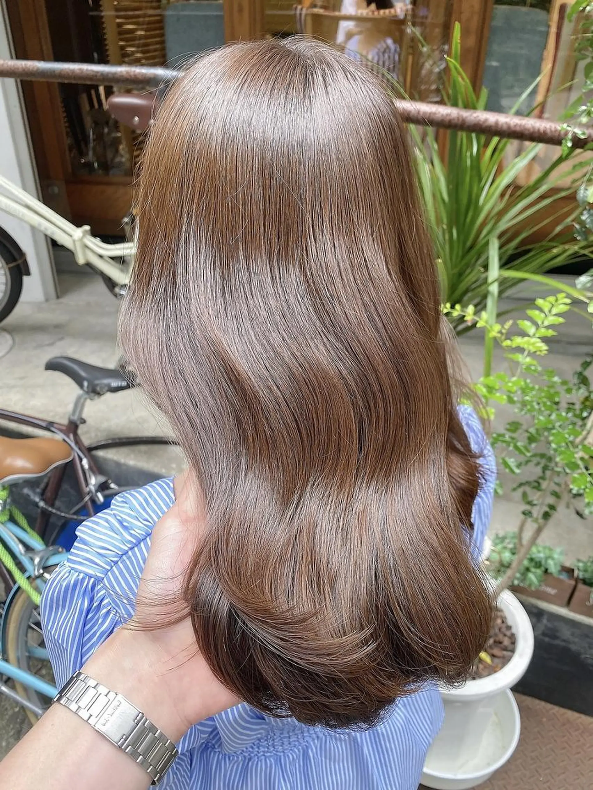 カラー トリートメント misaki アシスタント🎀のヘアスタイル