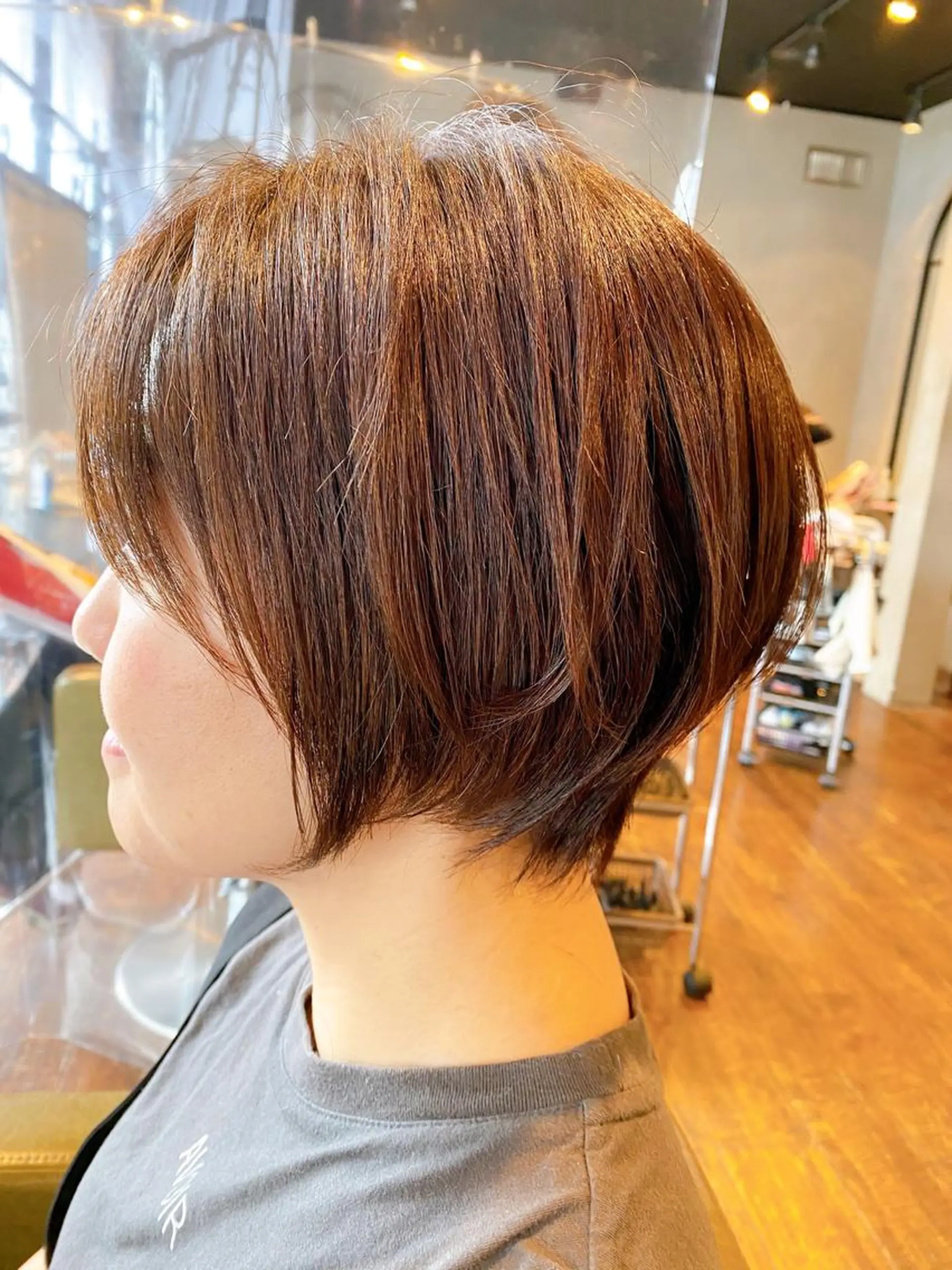 ショート カット ヘアカラー FELIZA所属・似合わせの達人🔥 石川就平のヘアスタイル