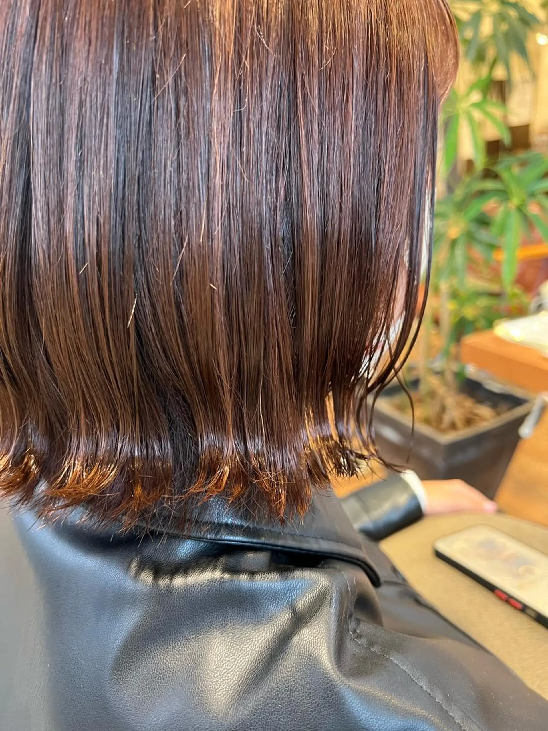 ショート カラー 切りっぱなしボブ ピンクカラー ボブ hair  bh.maara所属・bh.maara デザイン／ハイトーンのヘアスタイル