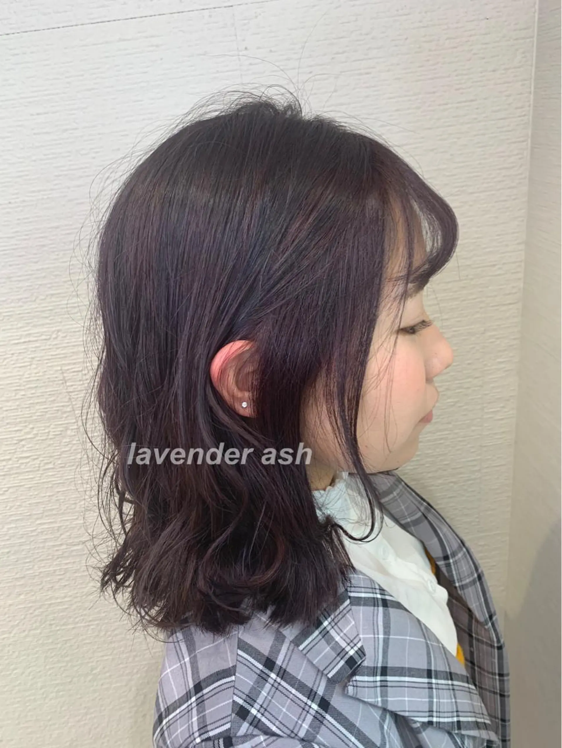 セミロング カラー 韓国ヘア/耳ツボジュ エリー♡ayumuのヘアスタイル