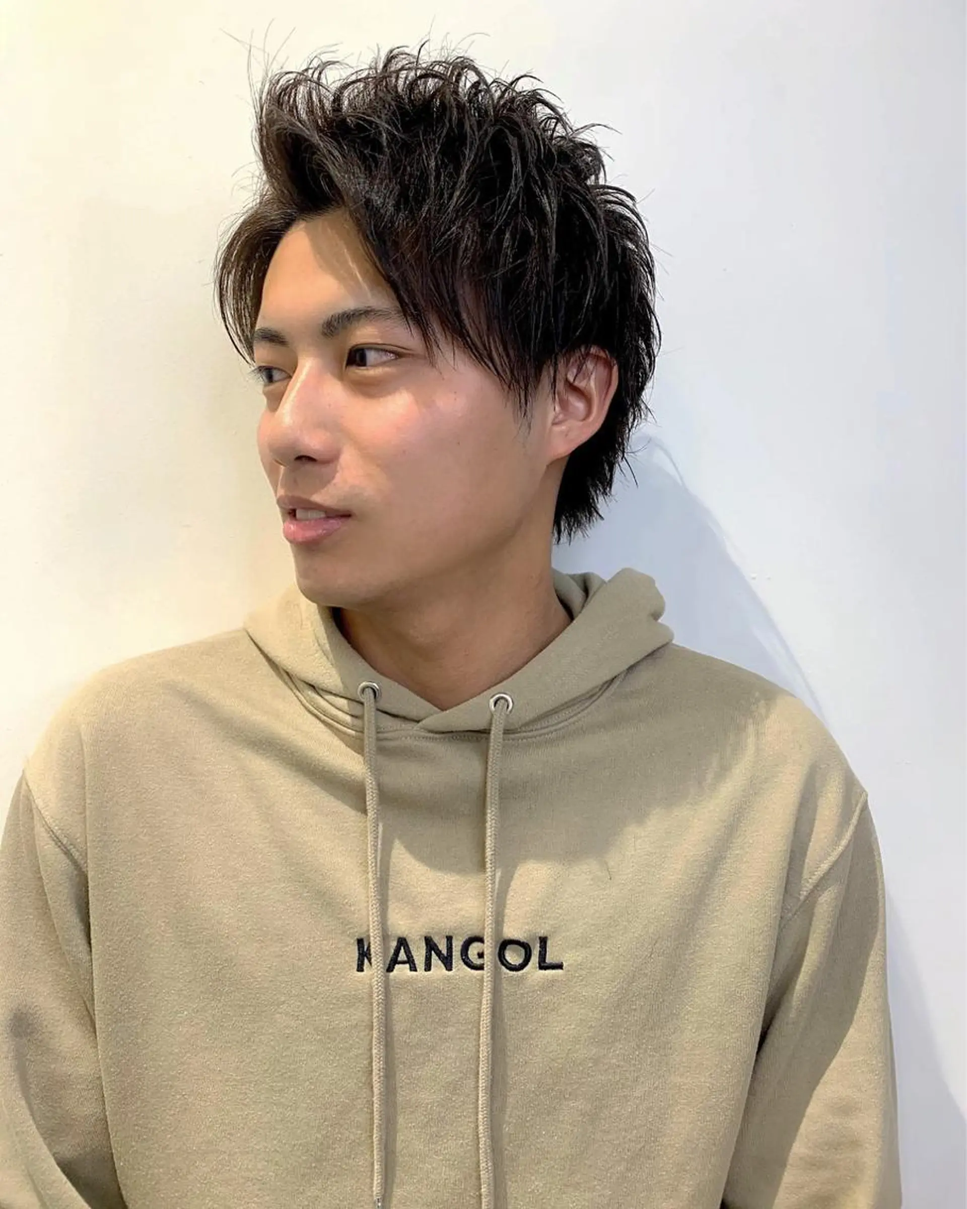 ショート カラー メンズ レイヤー🇰🇷 韓国ヘア💕トモミのヘアスタイル