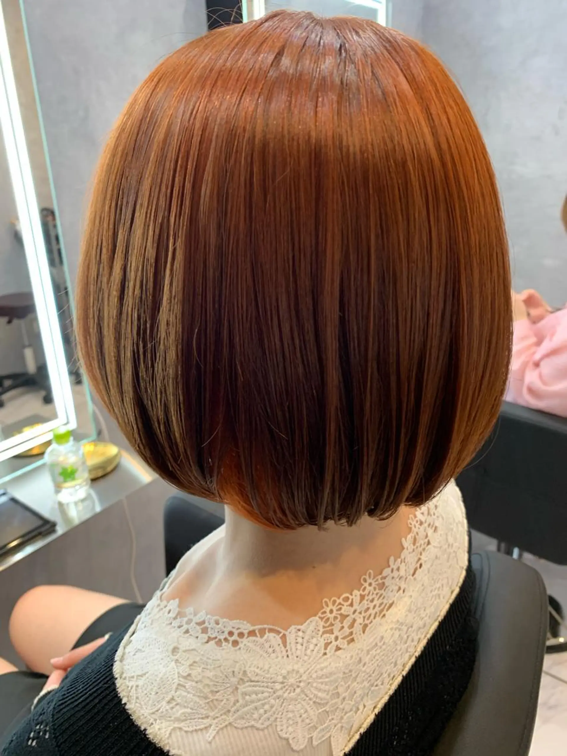 ショート 髪質改善 トリートメント 透明感/ブリーチ縮毛 /髪質改善/星野純一のヘアスタイル