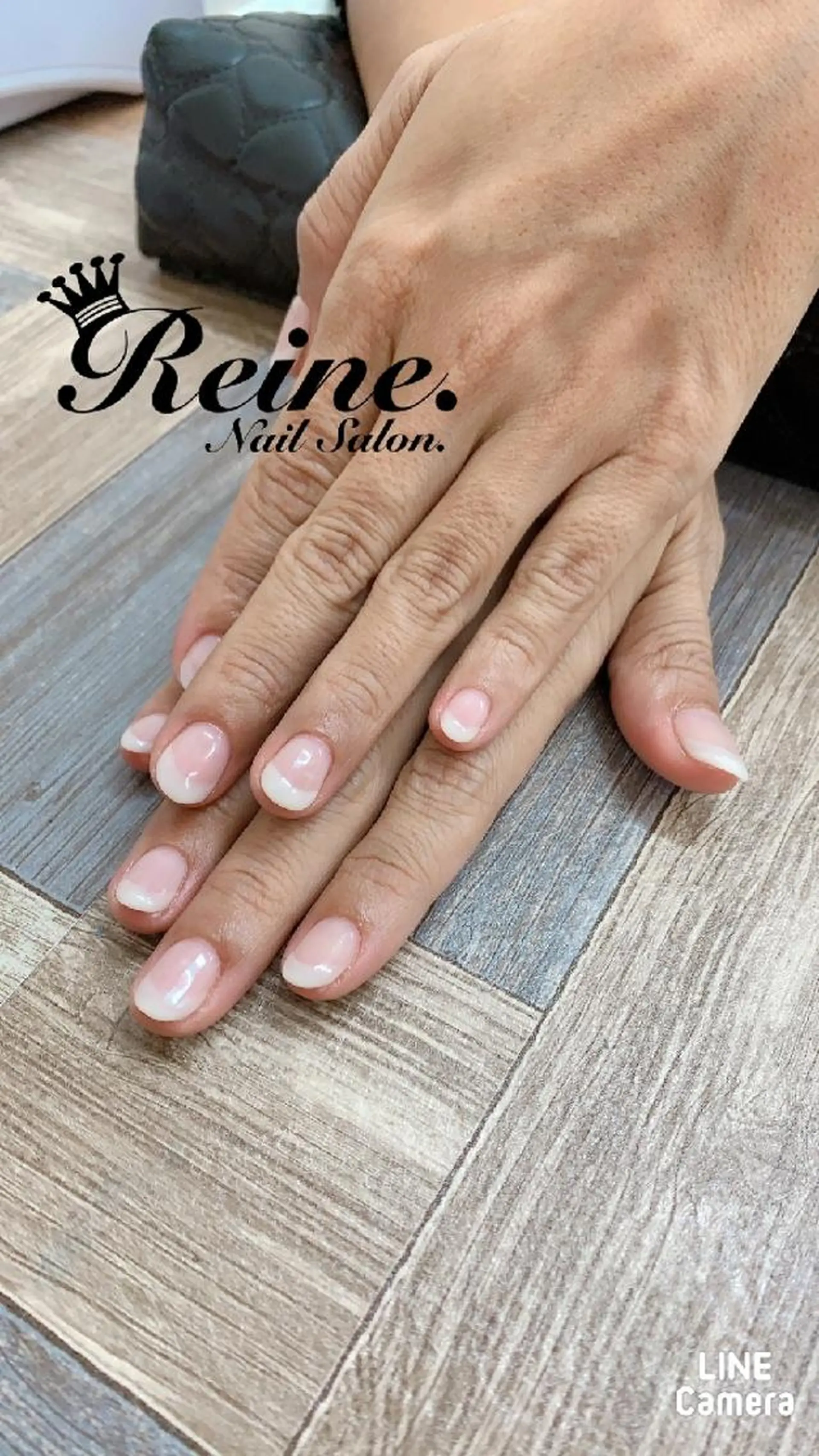 ネイル クリアネイル ジェルネイル Nailsalon Reine所属・玉栄 伶奈のネイルデザイン