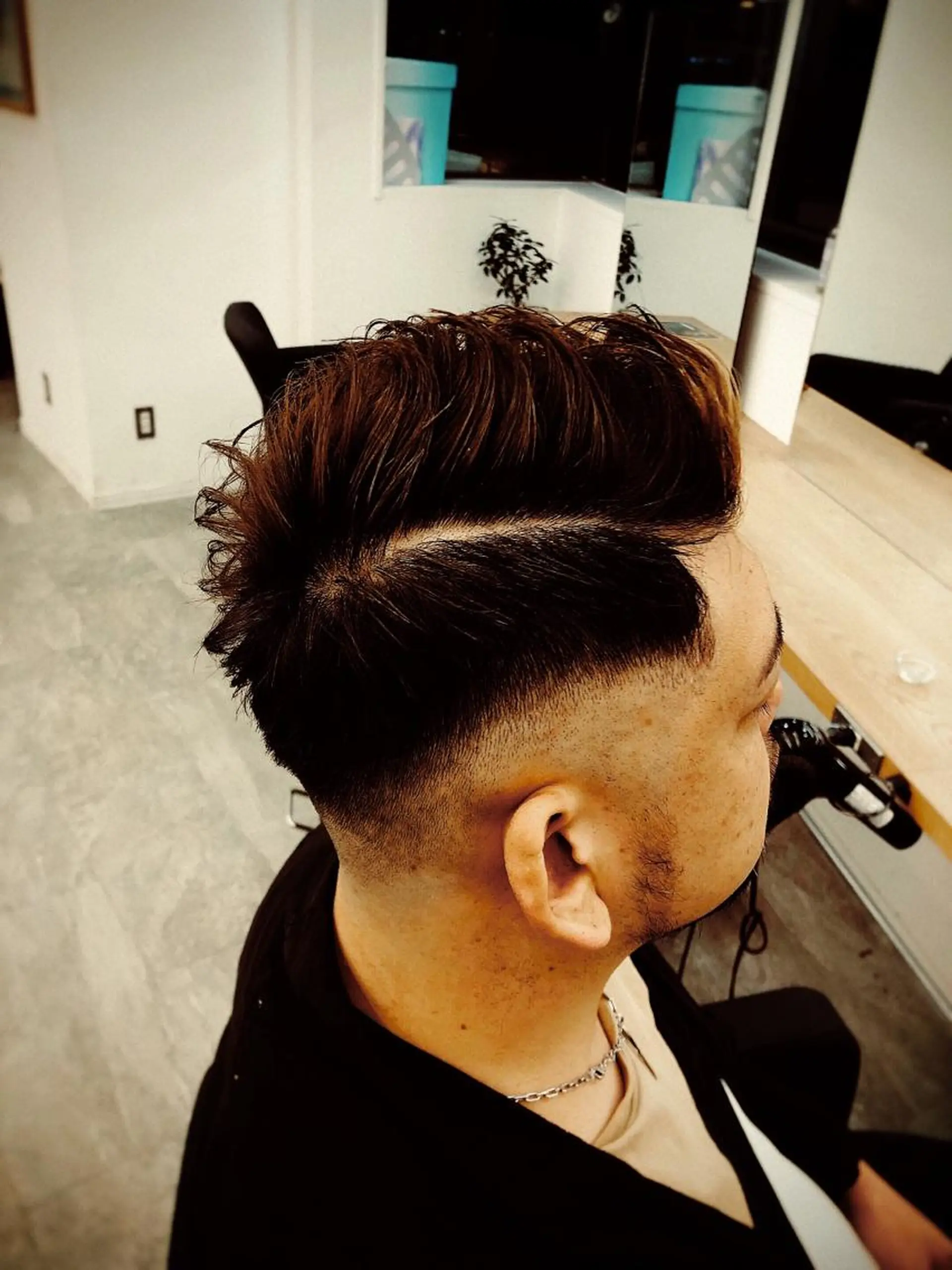 メンズ フェードカット スキンフェード EIGHT 船橋のヘアスタイル