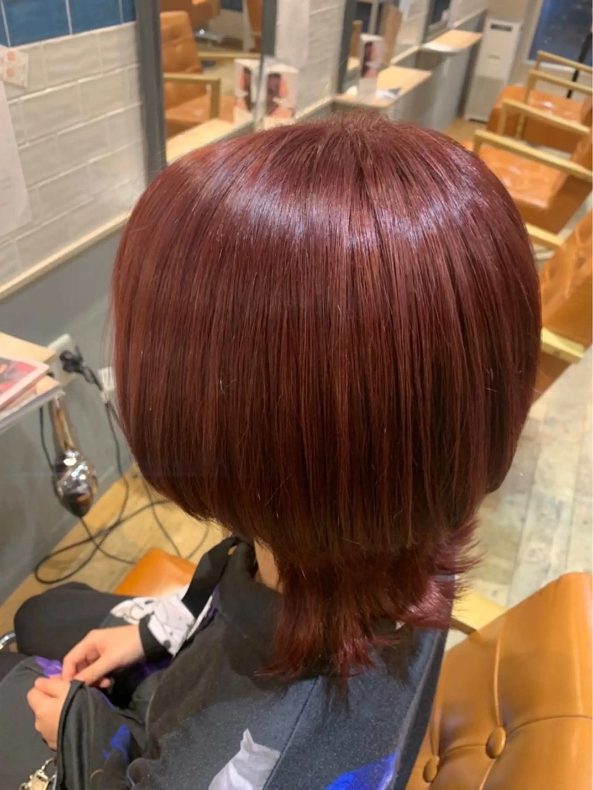 ミディアム カラー カット ヘアカラー トリートメント 髪質改善×透明感× 艶髪🥀HIYORIのヘアスタイル