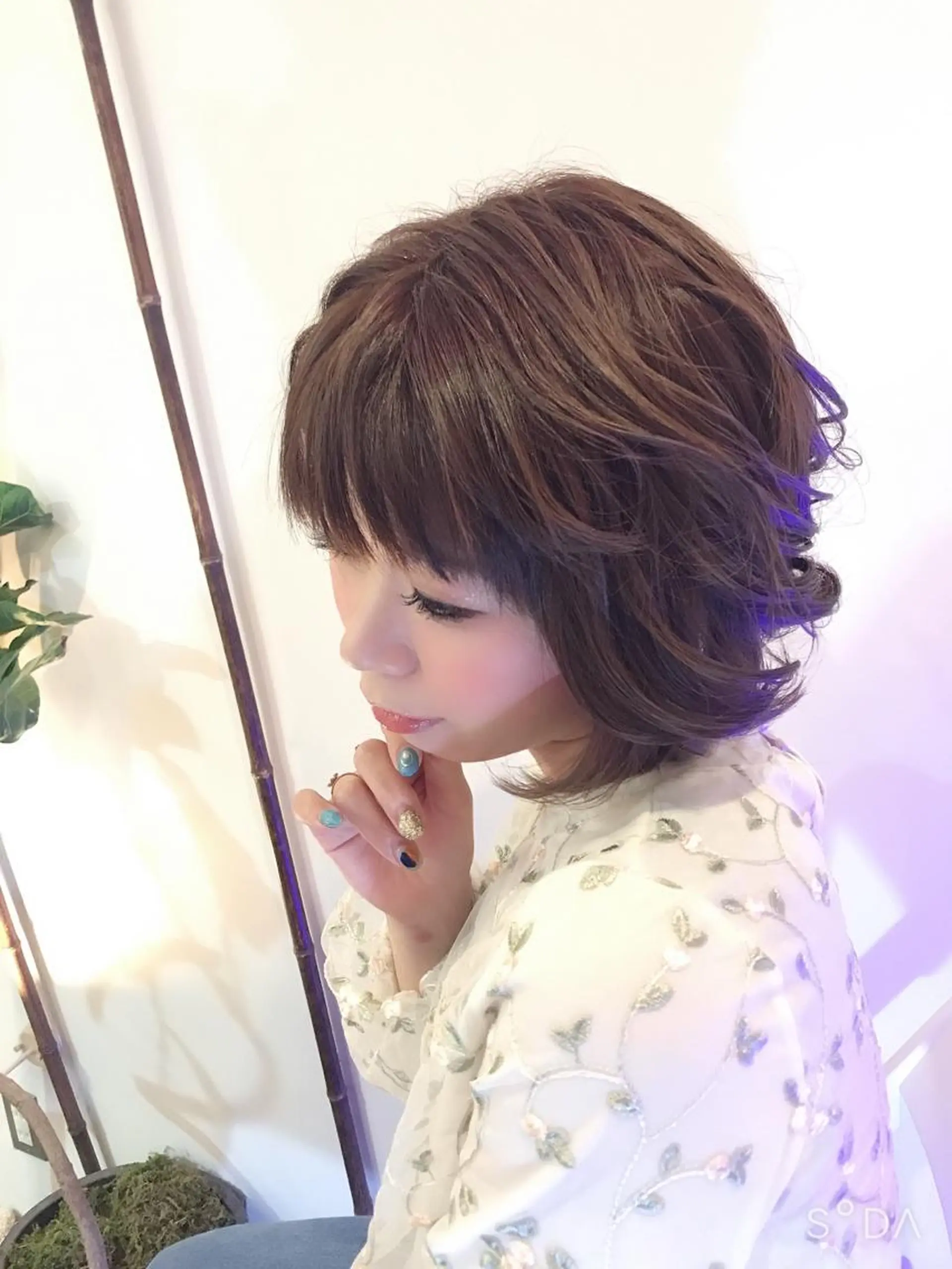 ミディアム 田中 巧のヘアスタイル