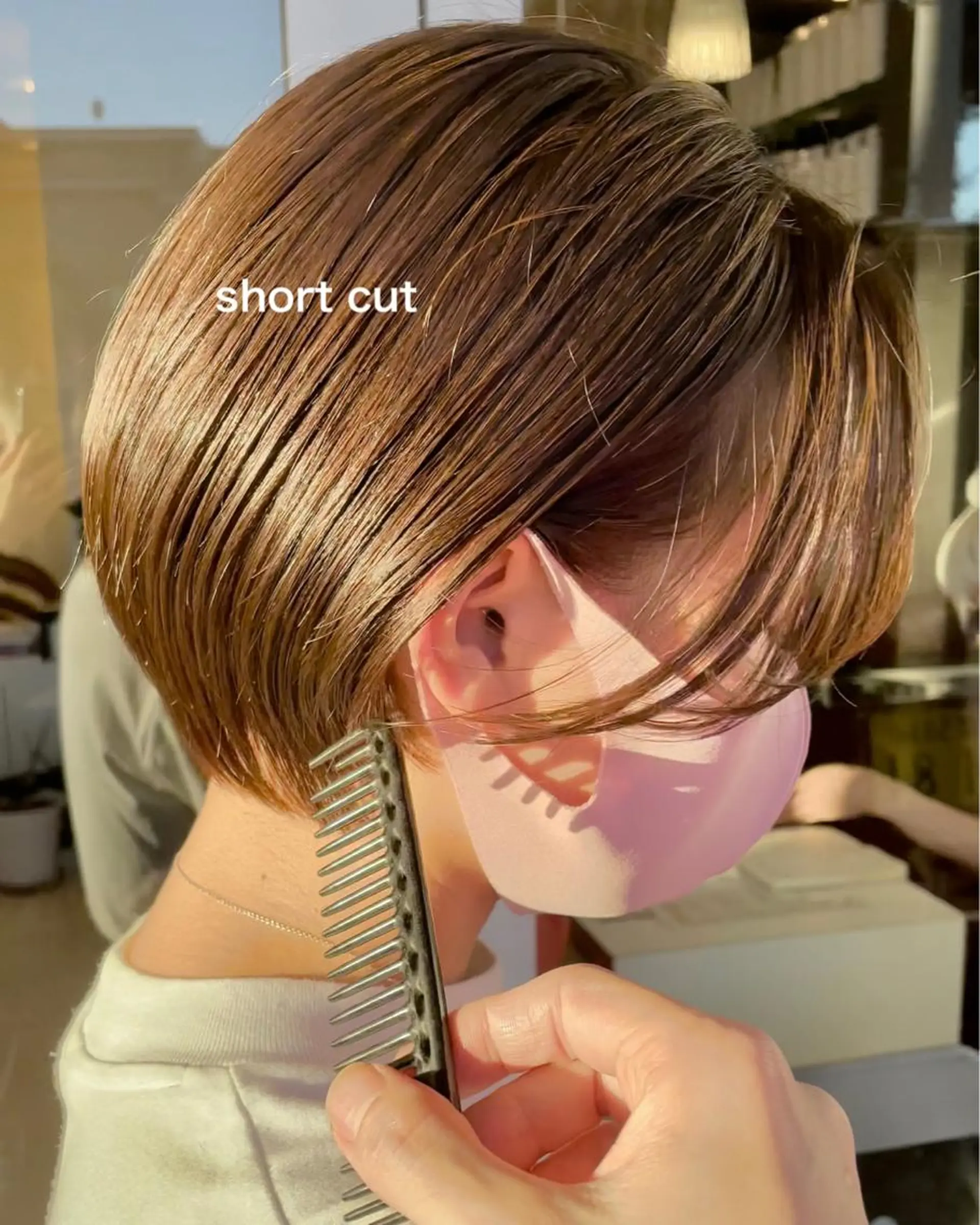 ショート カット ヘアカラー 武田 清久のヘアスタイル