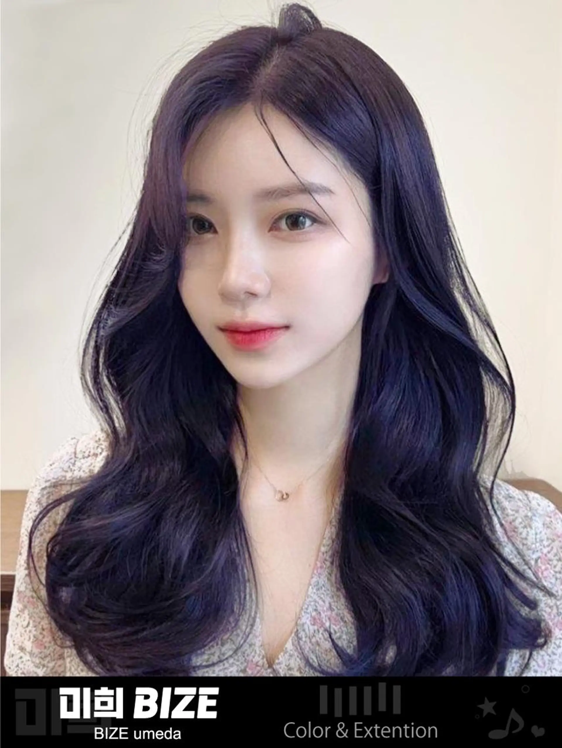 ロング ヘアカラー エクステ 韓国特化🇰🇷 エクステのヘアスタイル