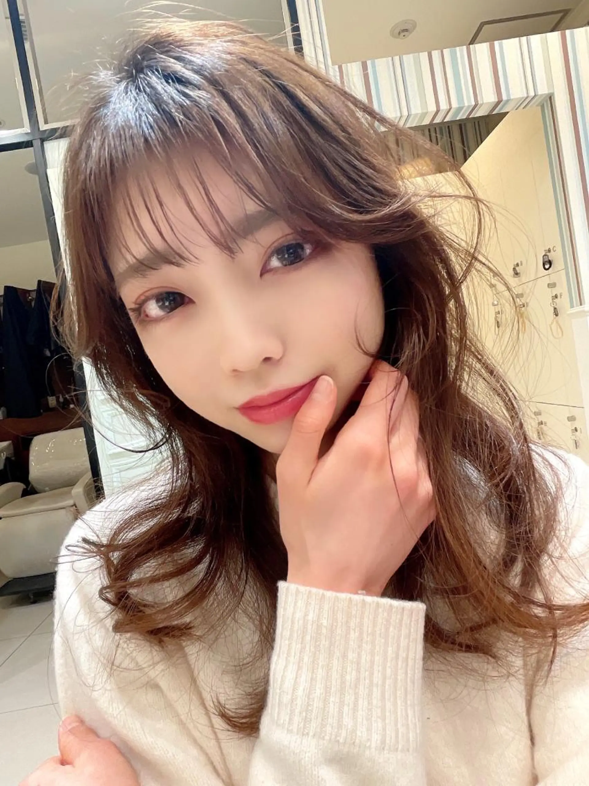 ロング 💗ブリーチなし 垢抜け💗徳井はやとのヘアスタイル