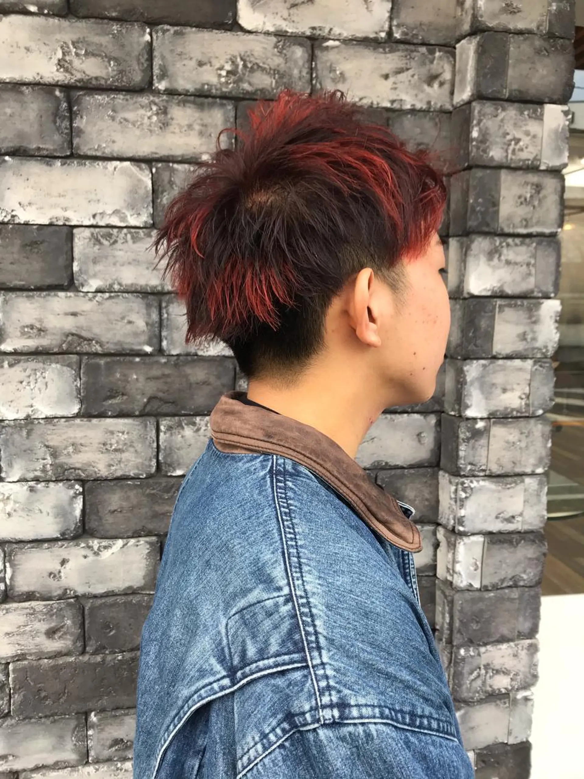 ショート カラー メンズ カット ヘアカラー トリートメント ヘアセット ✂️似合わせの魔術師 石田一樹✂️のヘアスタイル