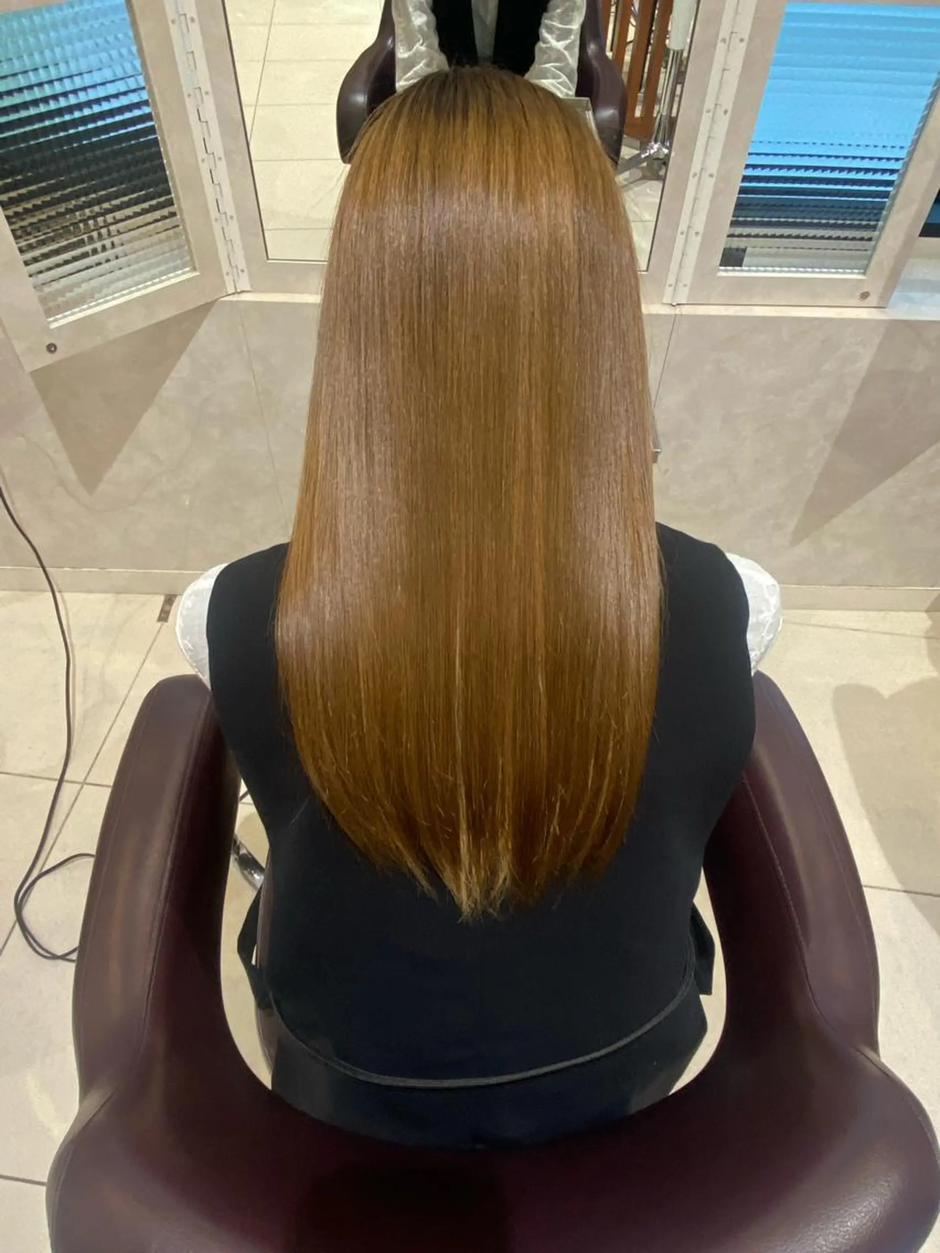 ロング カラー ヘアカラー トリートメント Ayano 🫧のヘアスタイル