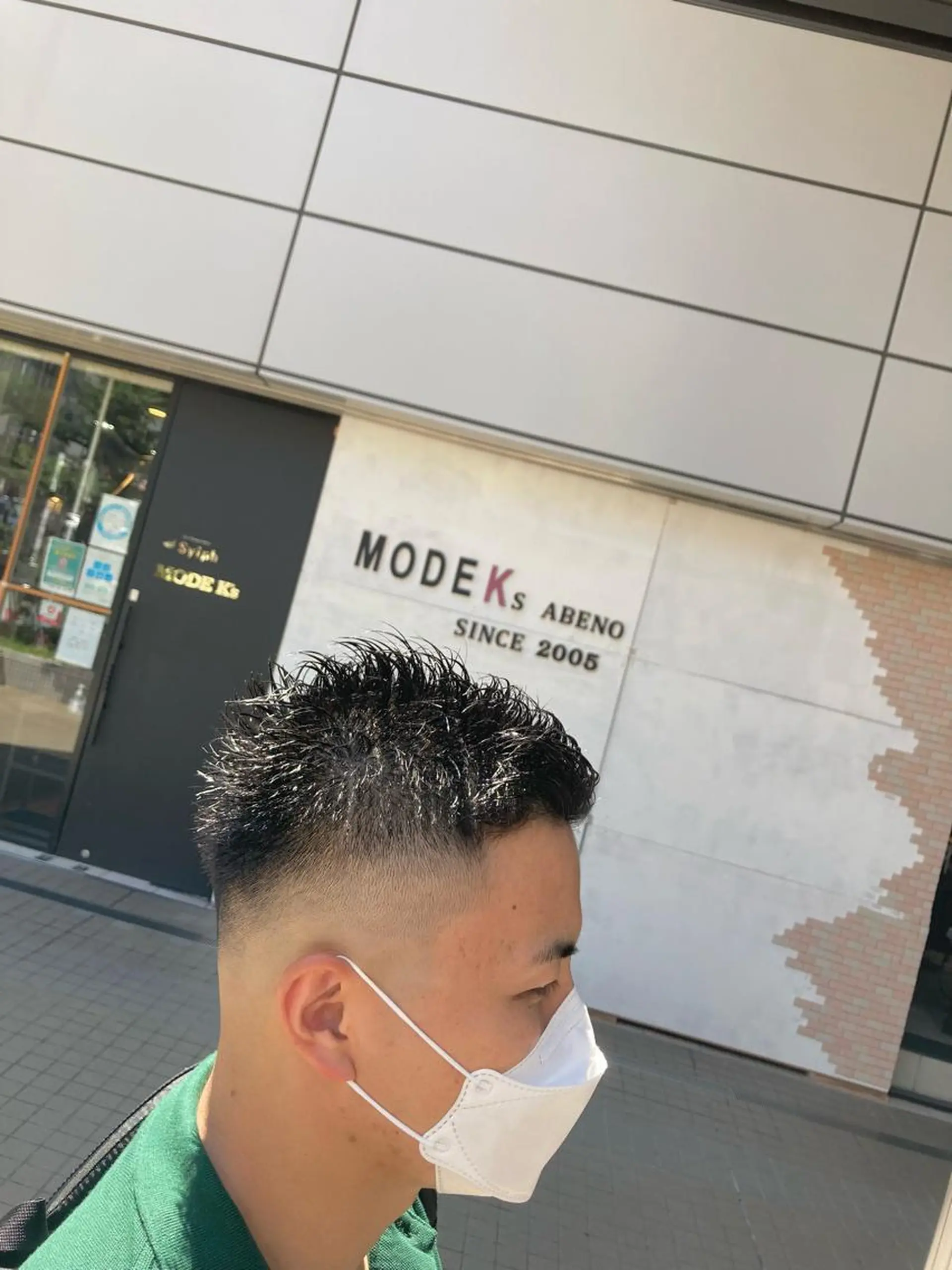 ショート メンズ フェードカット スキンフェード カット SHAFT Ieiriのヘアスタイル