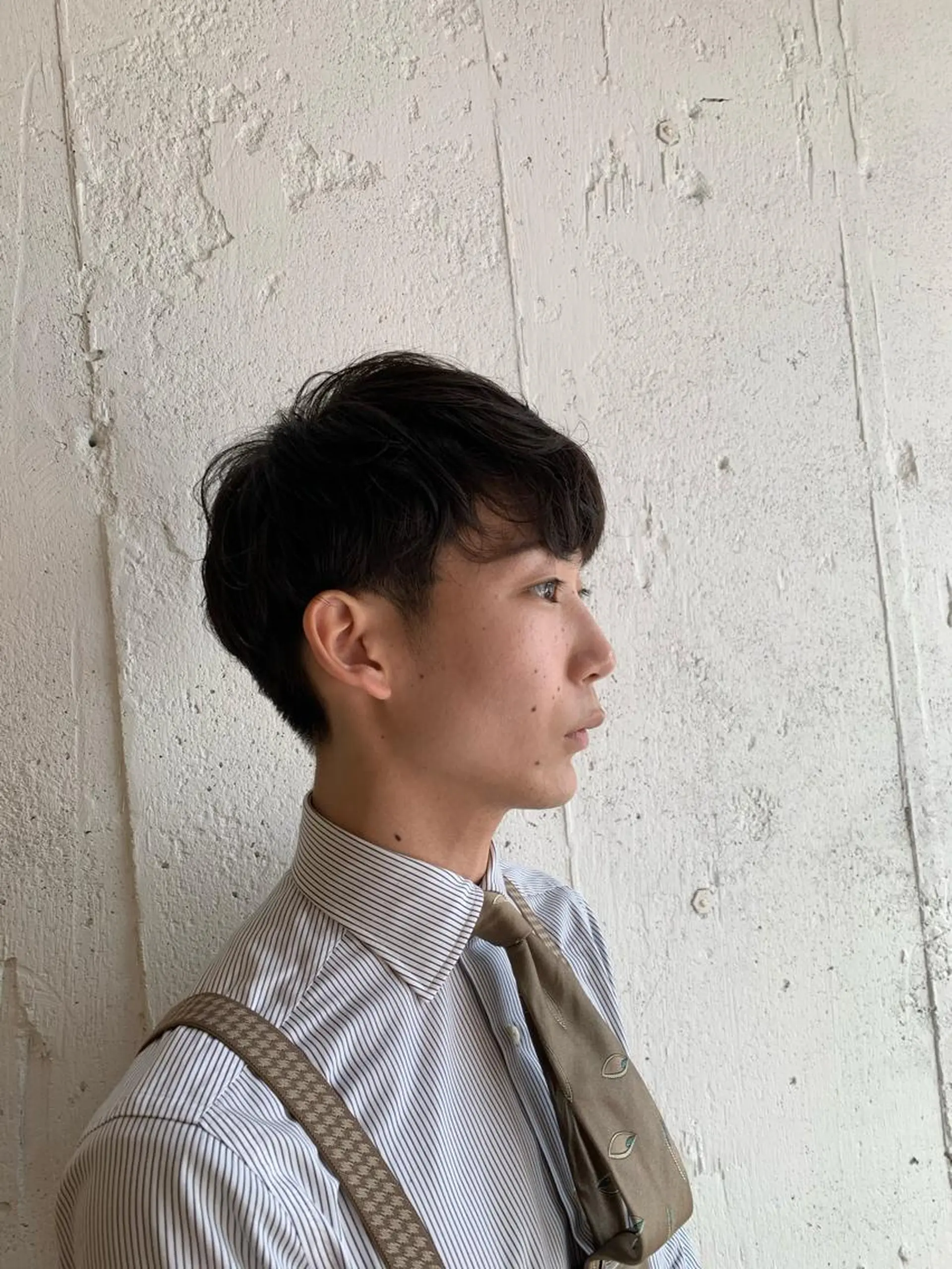 ショート パーマ メンズ メンズパーマ カット パーマ トリートメント 💛丁寧さNo.🥇 🧸片山智裕💛のヘアスタイル