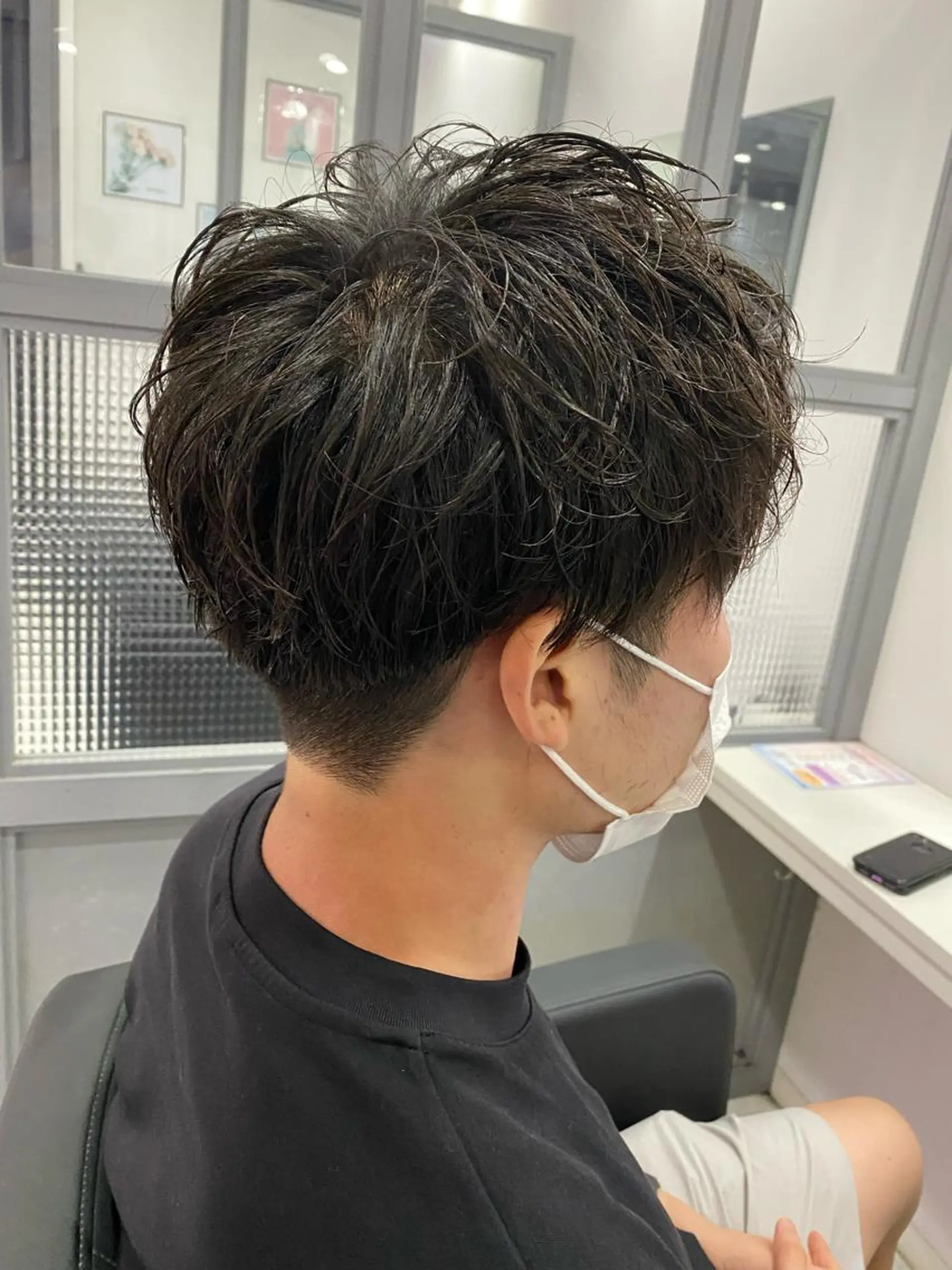 メンズ カット 🟣メンズパーマ 川端 永遠🟣のヘアスタイル