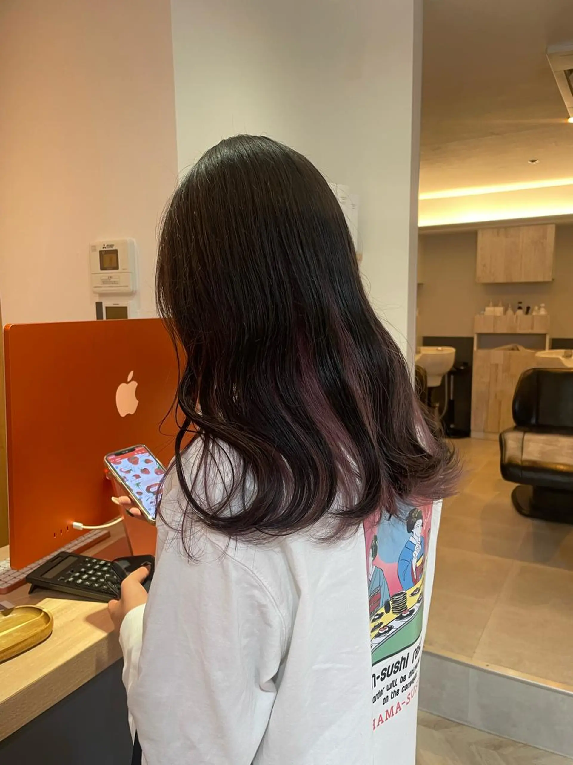 カラー yohaku misakiのヘアスタイル