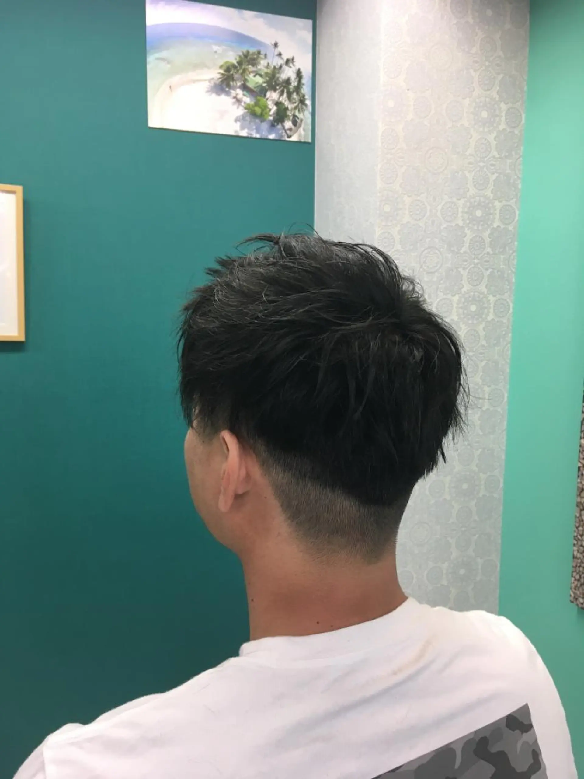 ショート カット トリートメント 山本 雷のヘアスタイル