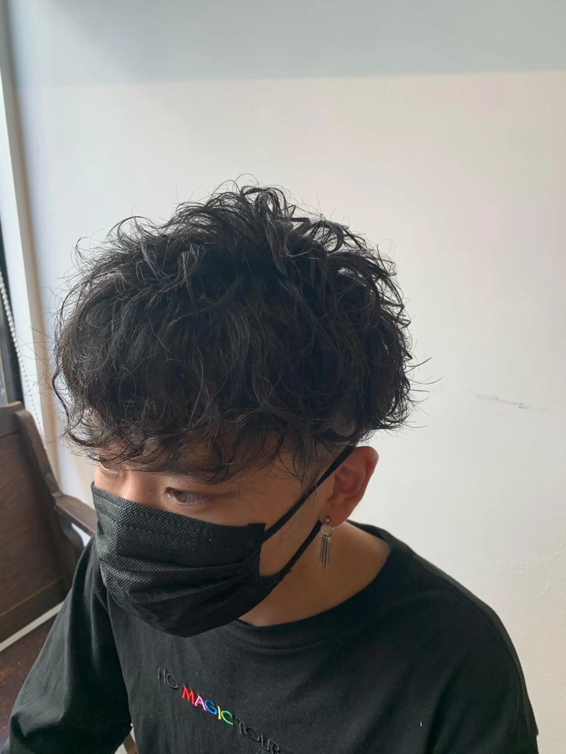 ショート カット パーマ トリートメント ヘッドスパ ヘアセット 山口 竣也のヘアスタイル