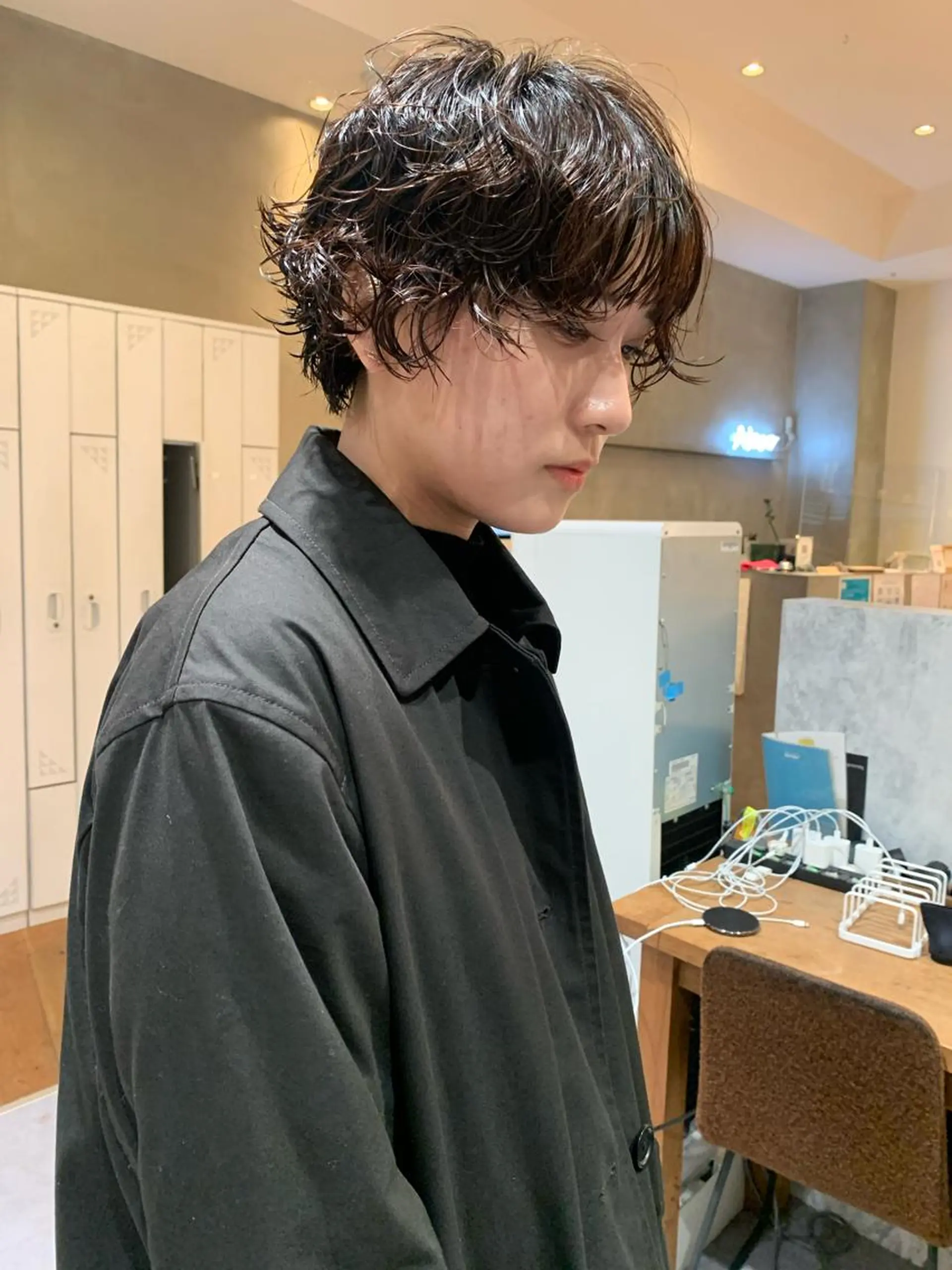 ショート ハイトーン/顔まわり レイヤー/YUKAのヘアスタイル