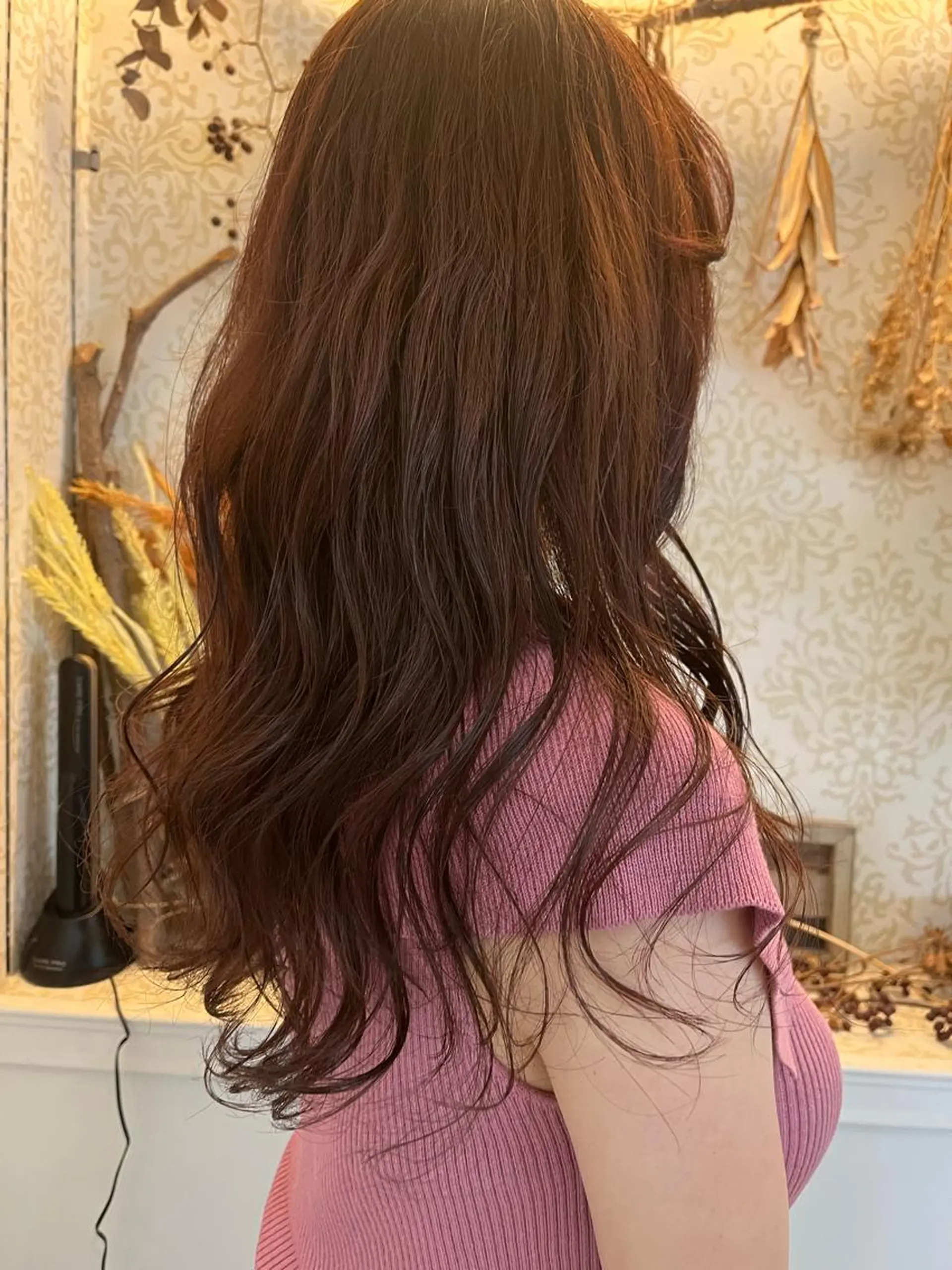 ロング SIKI yuuna モテ韓国ヘア☁️のヘアスタイル
