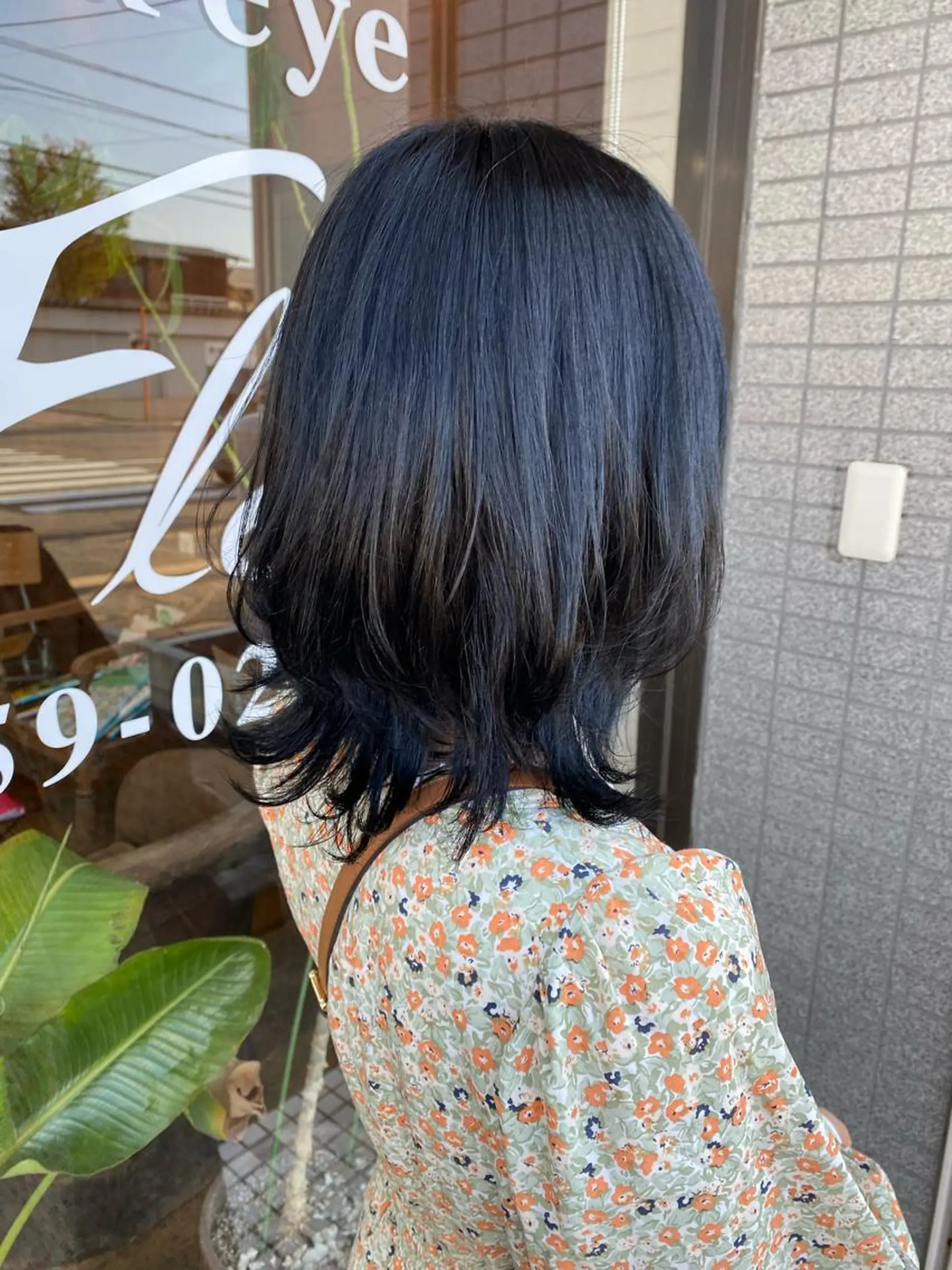 ミディアム ヘアカラー Un Fleur所属・立野 希沙のヘアスタイル