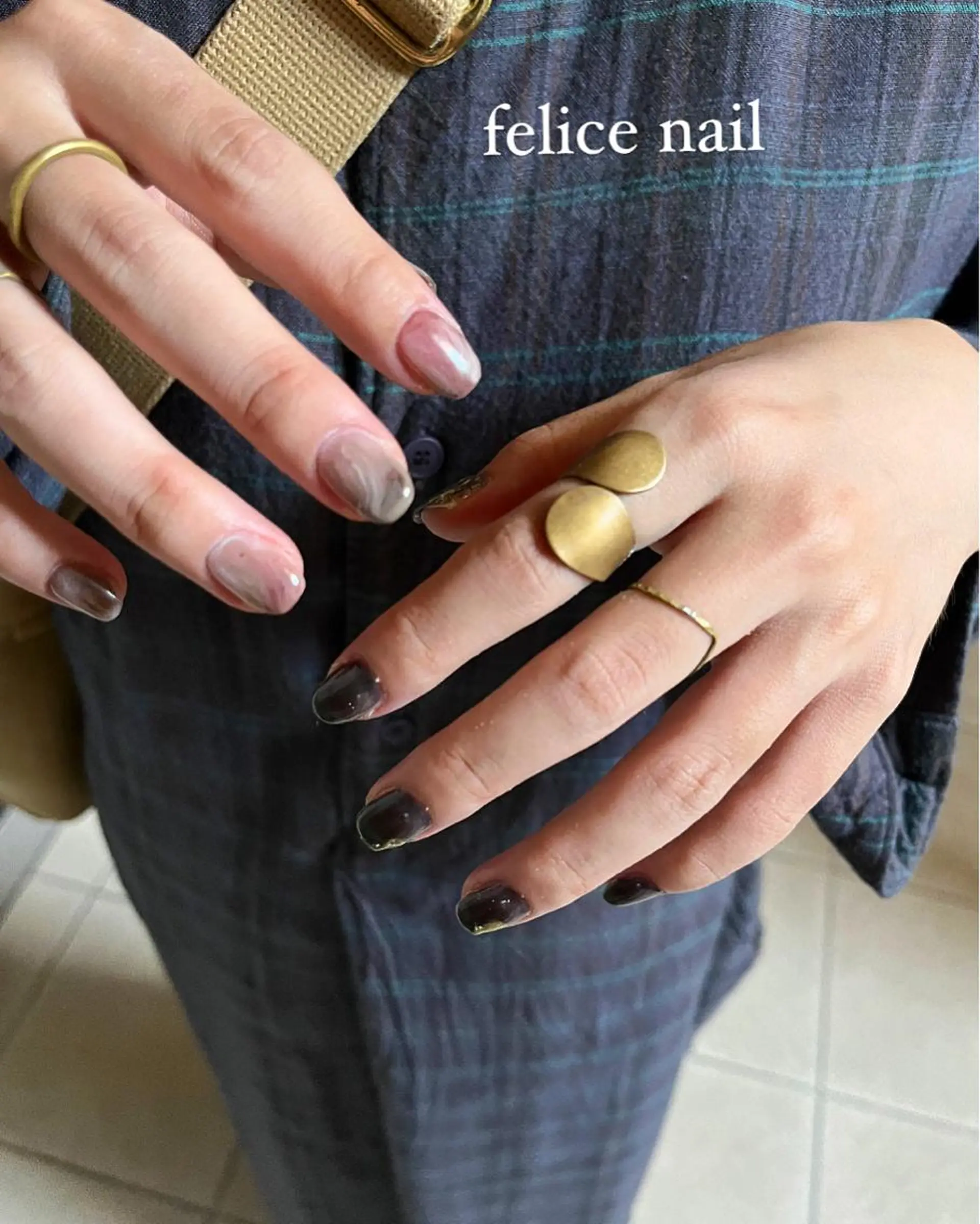 ネイル ニュアンスネイル felice nailのネイルデザイン