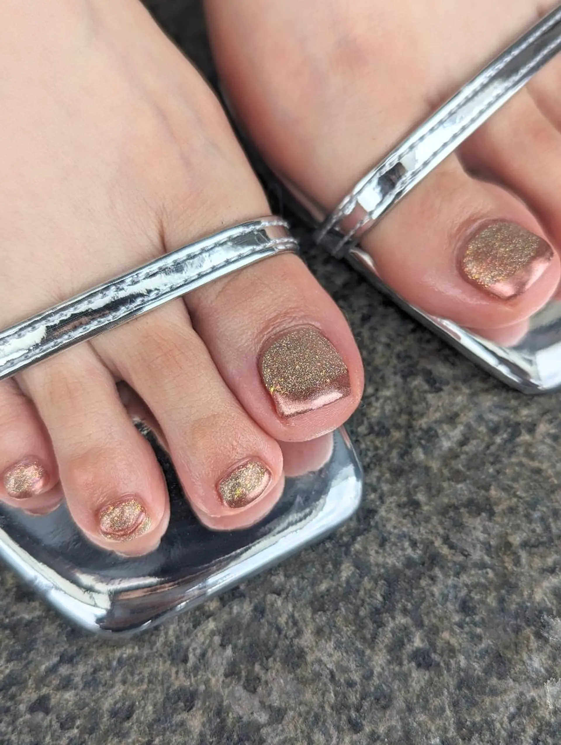 ネイル フットネイル フレンチネイル フットネイル aycnail 　Ayakaのネイルデザイン