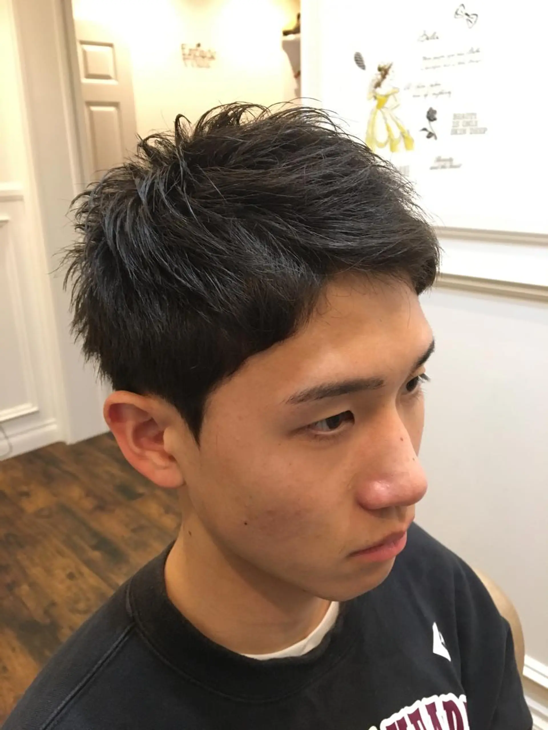 ショート 石崎 直也のヘアスタイル