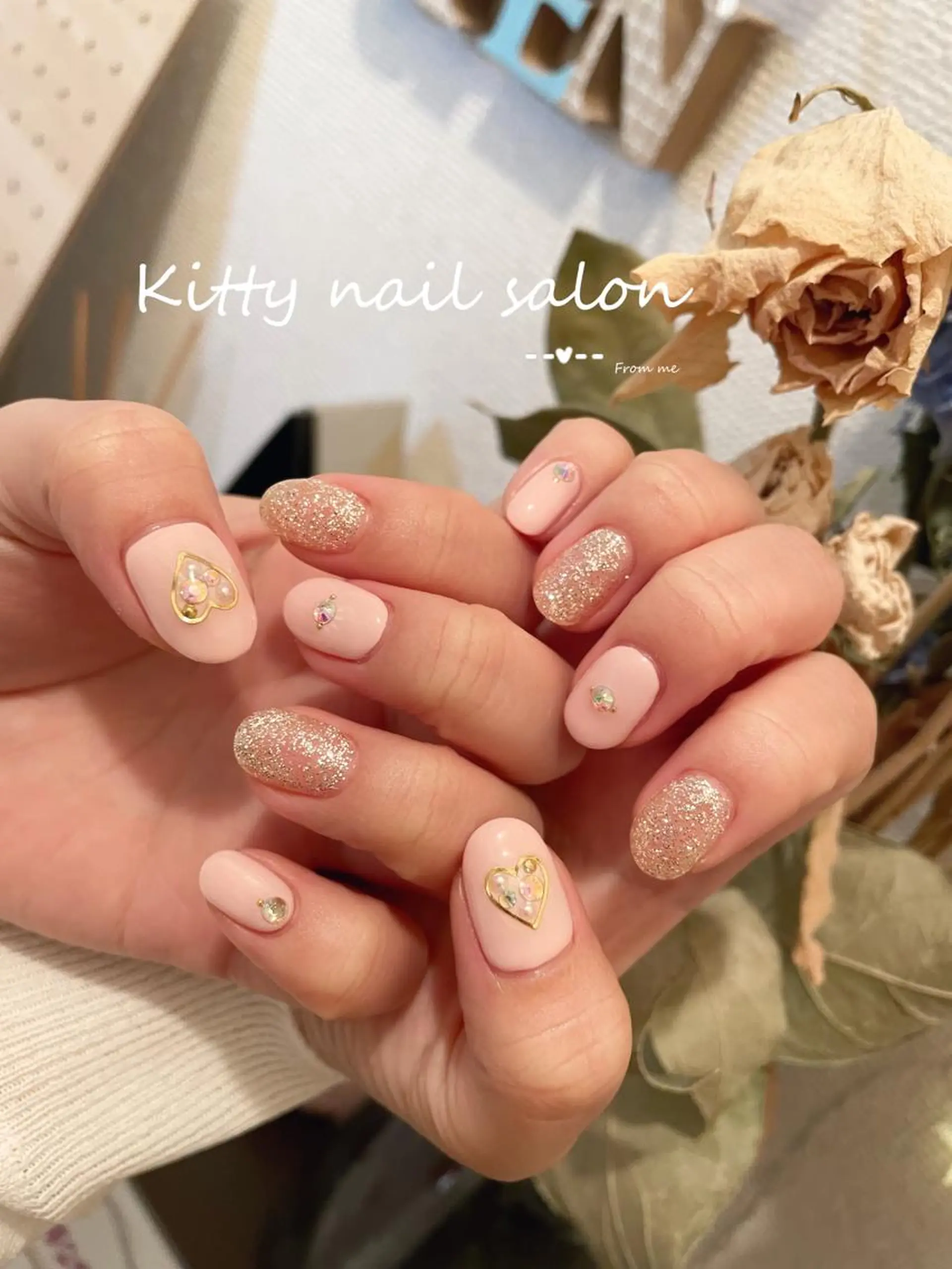 ネイル ハンドネイル kitty nail salonのネイルデザイン