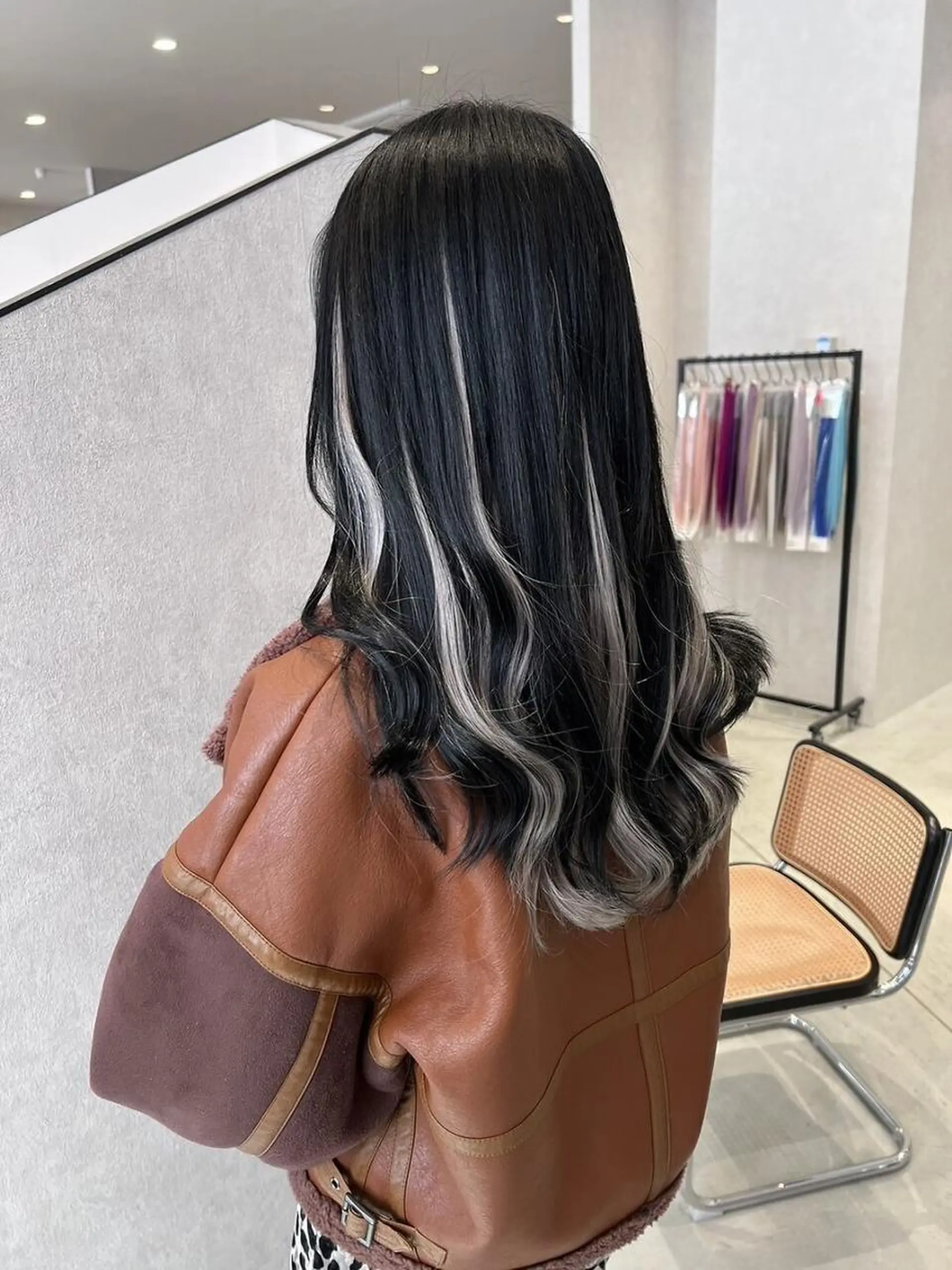 ロング エクステ 骨格補正似合わせ カット阿部建のヘアスタイル