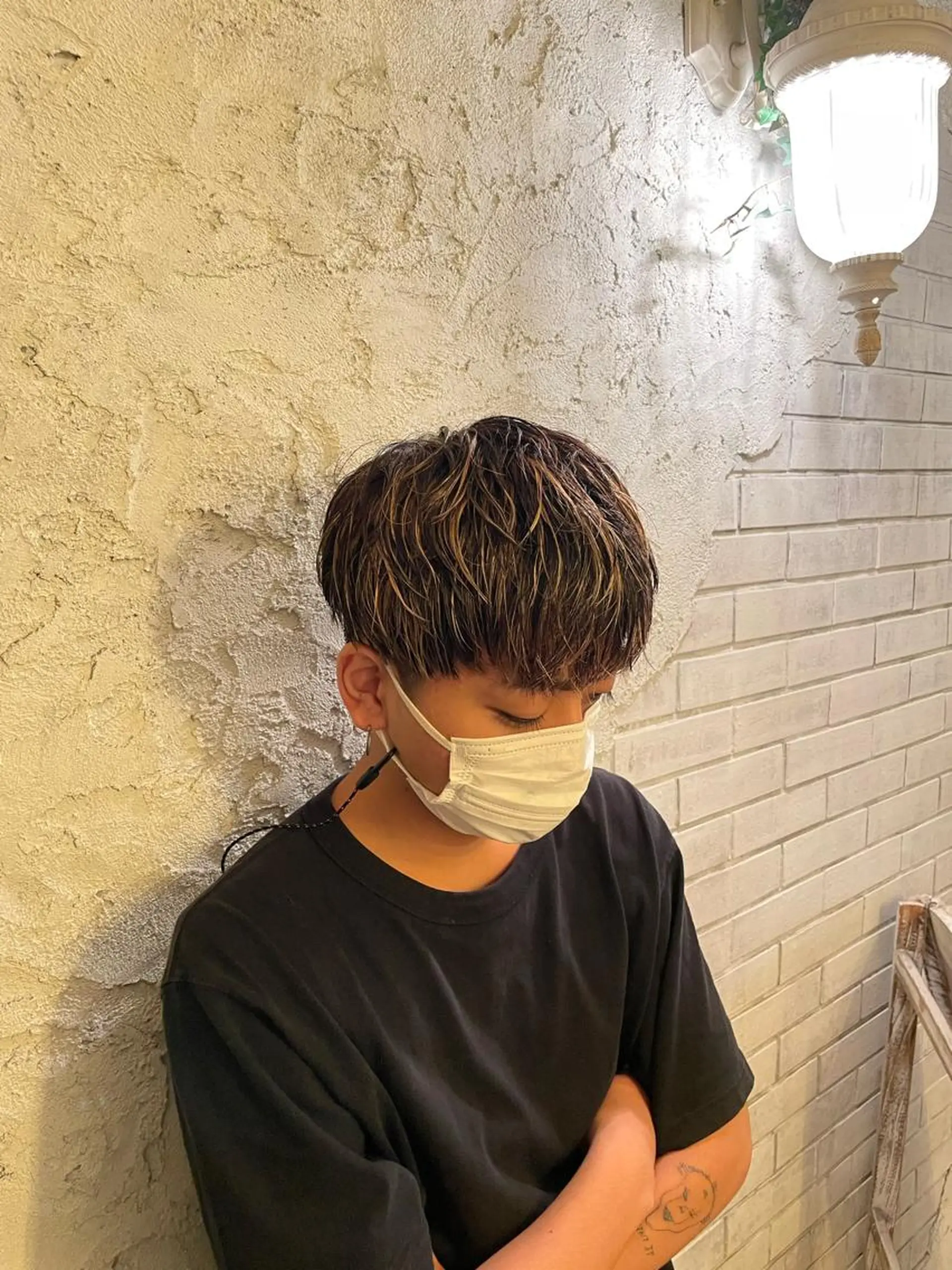 カラー メンズ Kahuli hair Ulu所属・Ulu RITSUのヘアスタイル