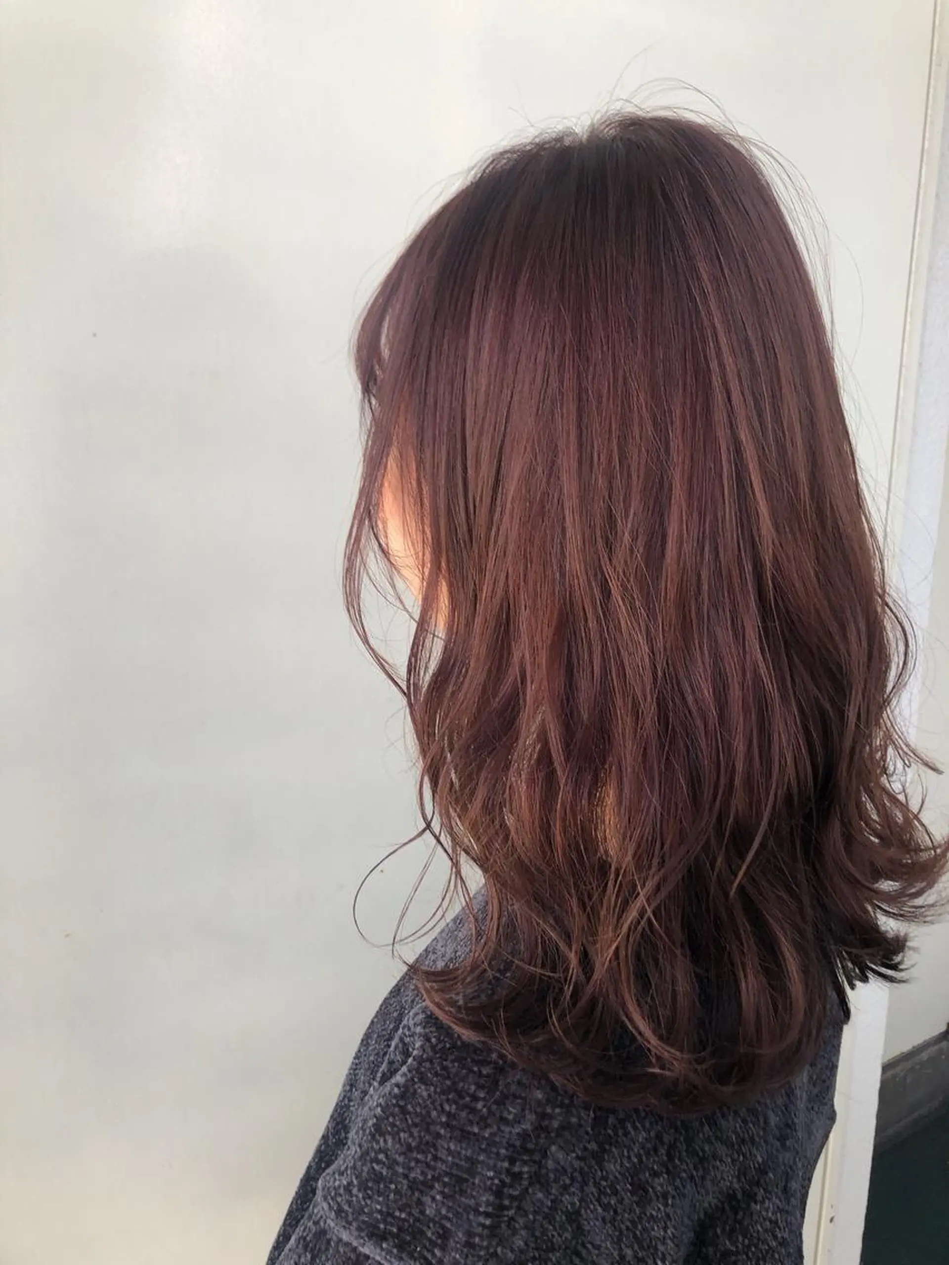 セミロング カラー ヘアアレンジ カット ヘアカラー トリートメント NANA／trend style🕊🍑のヘアスタイル