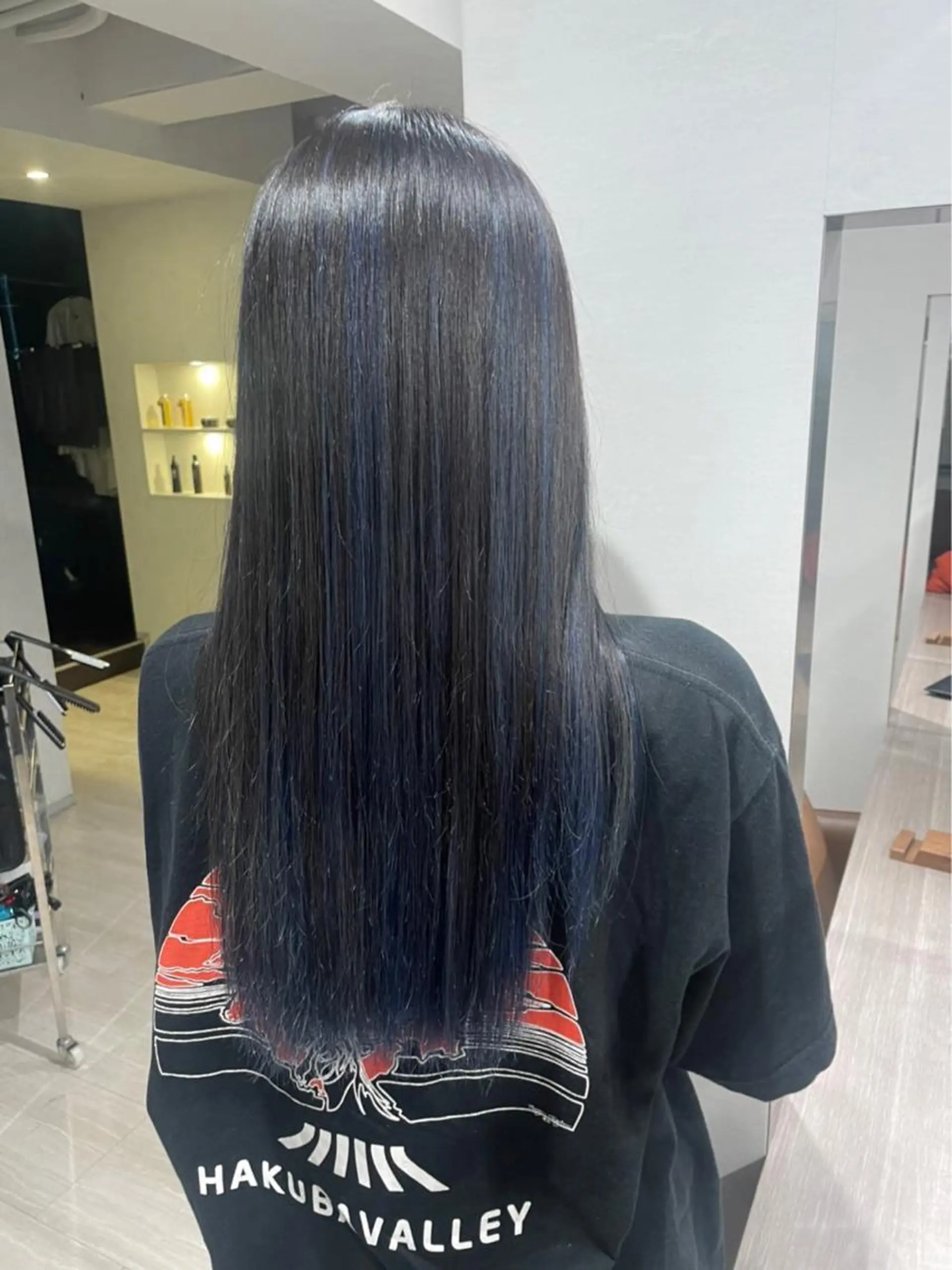 ロング カラー 高橋 かのんのヘアスタイル