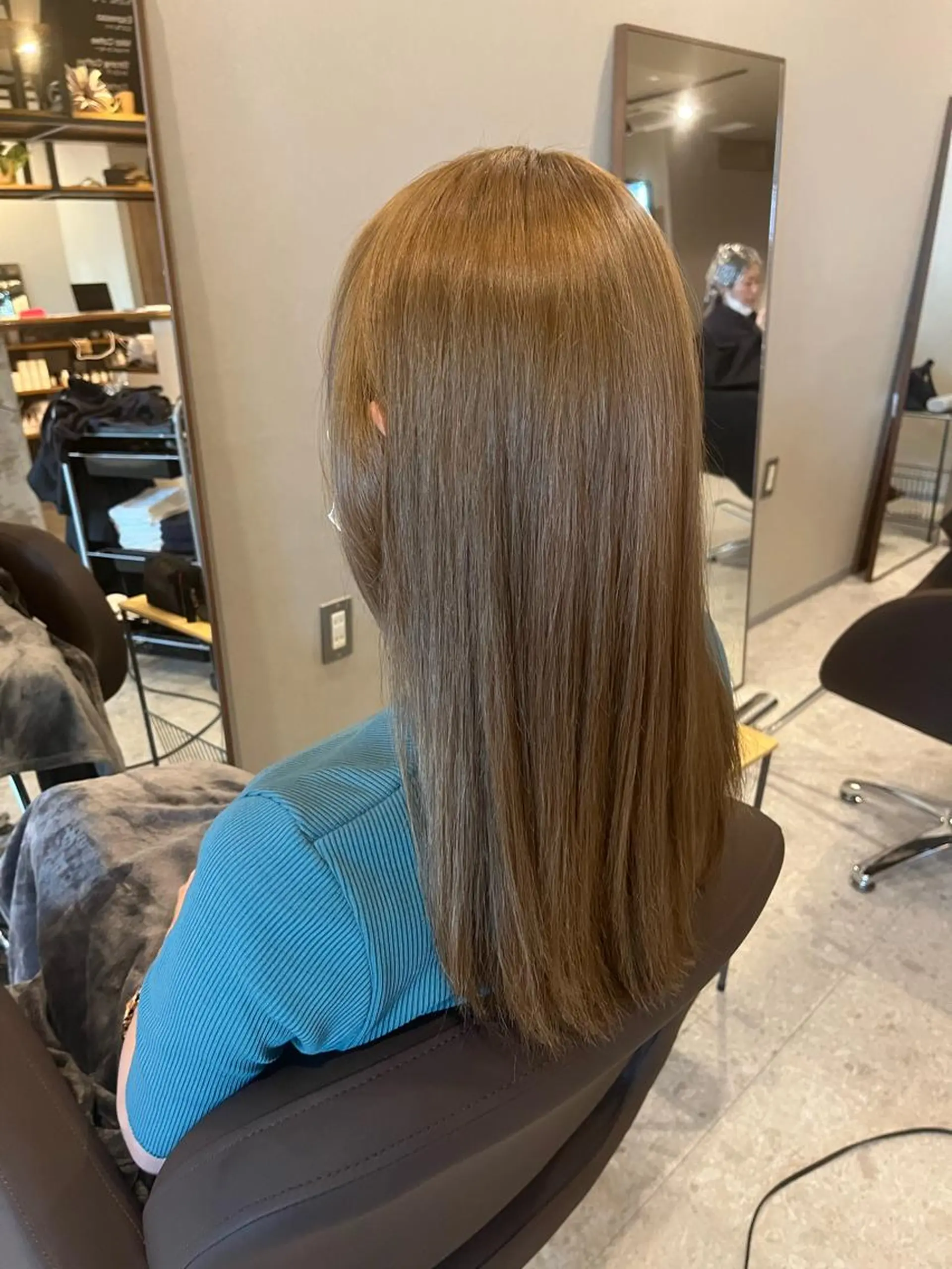 セミロング カット ヘアカラー トリートメント アルゴ八潮所属・Argo mikiのヘアスタイル