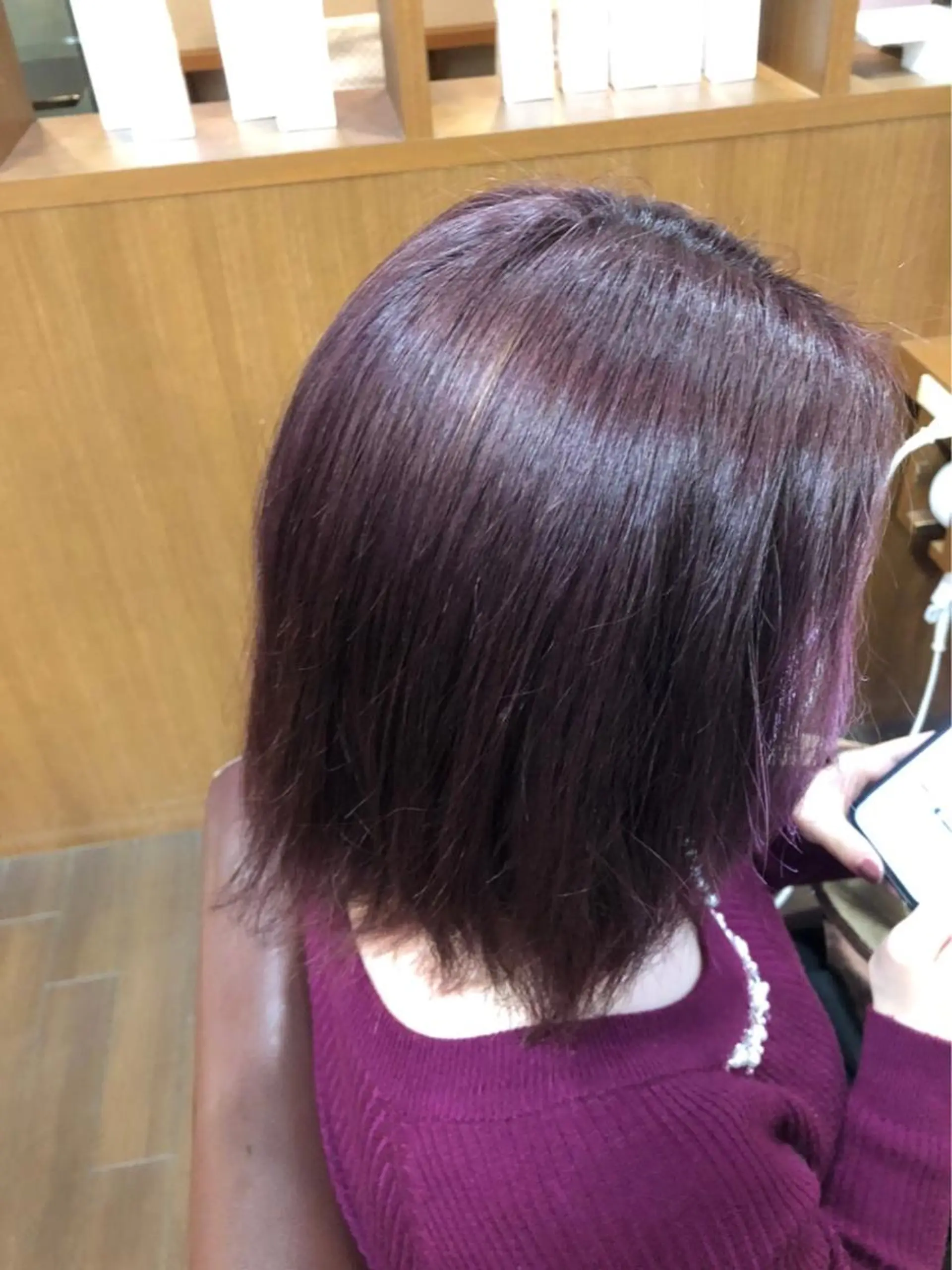 セミロング presso  hair所属・山崎 理紗のヘアスタイル
