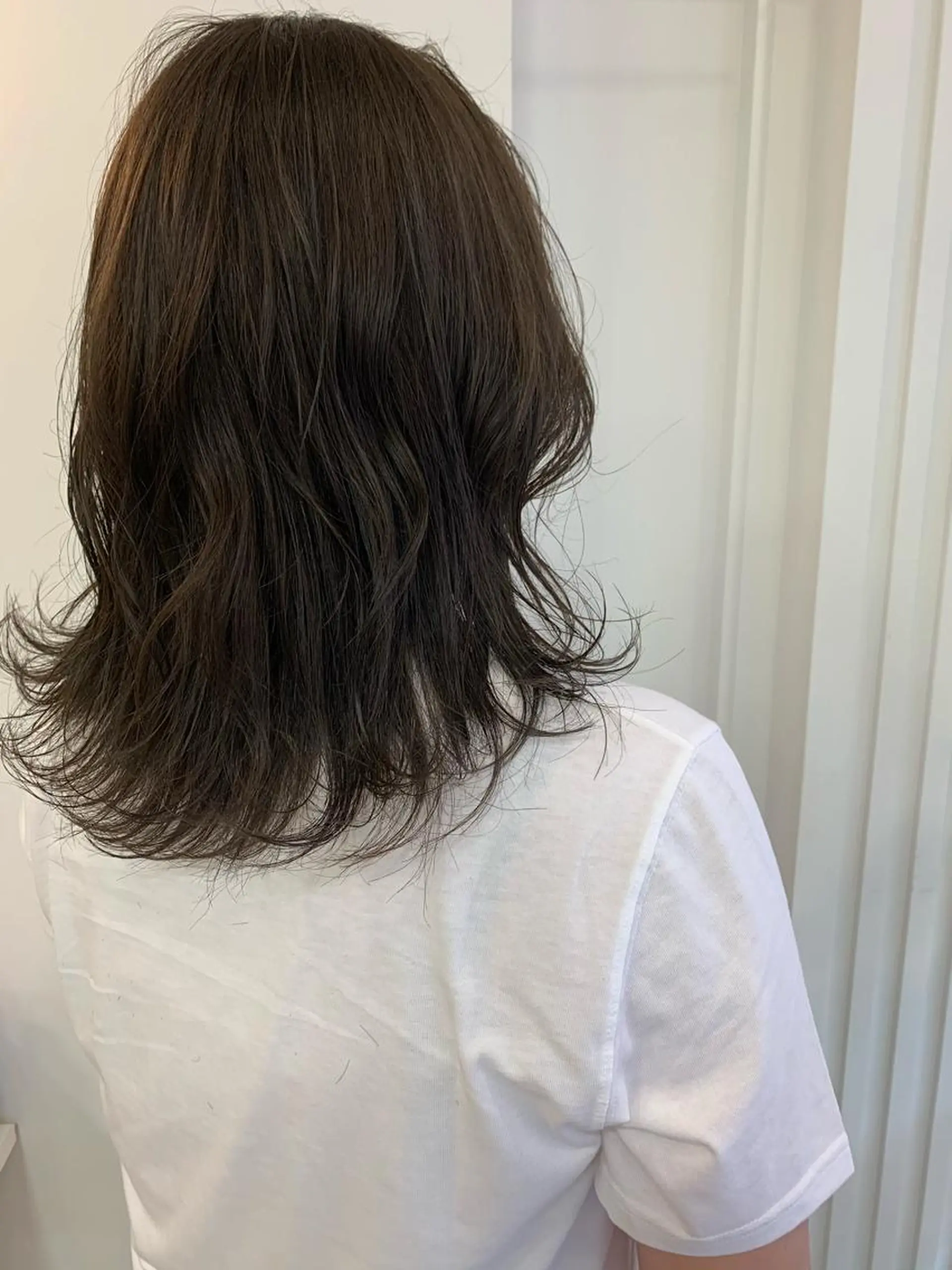 セミロング カラー 半個室サロン/透明感 /艶髪♡岸上 温♡のヘアスタイル