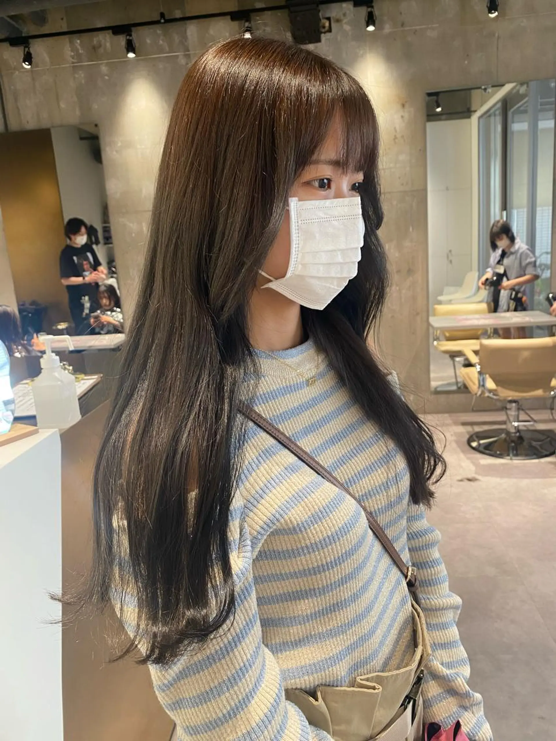 ロング ヘアカラー mina🪐立川駅/ レイヤー/ボブのヘアスタイル