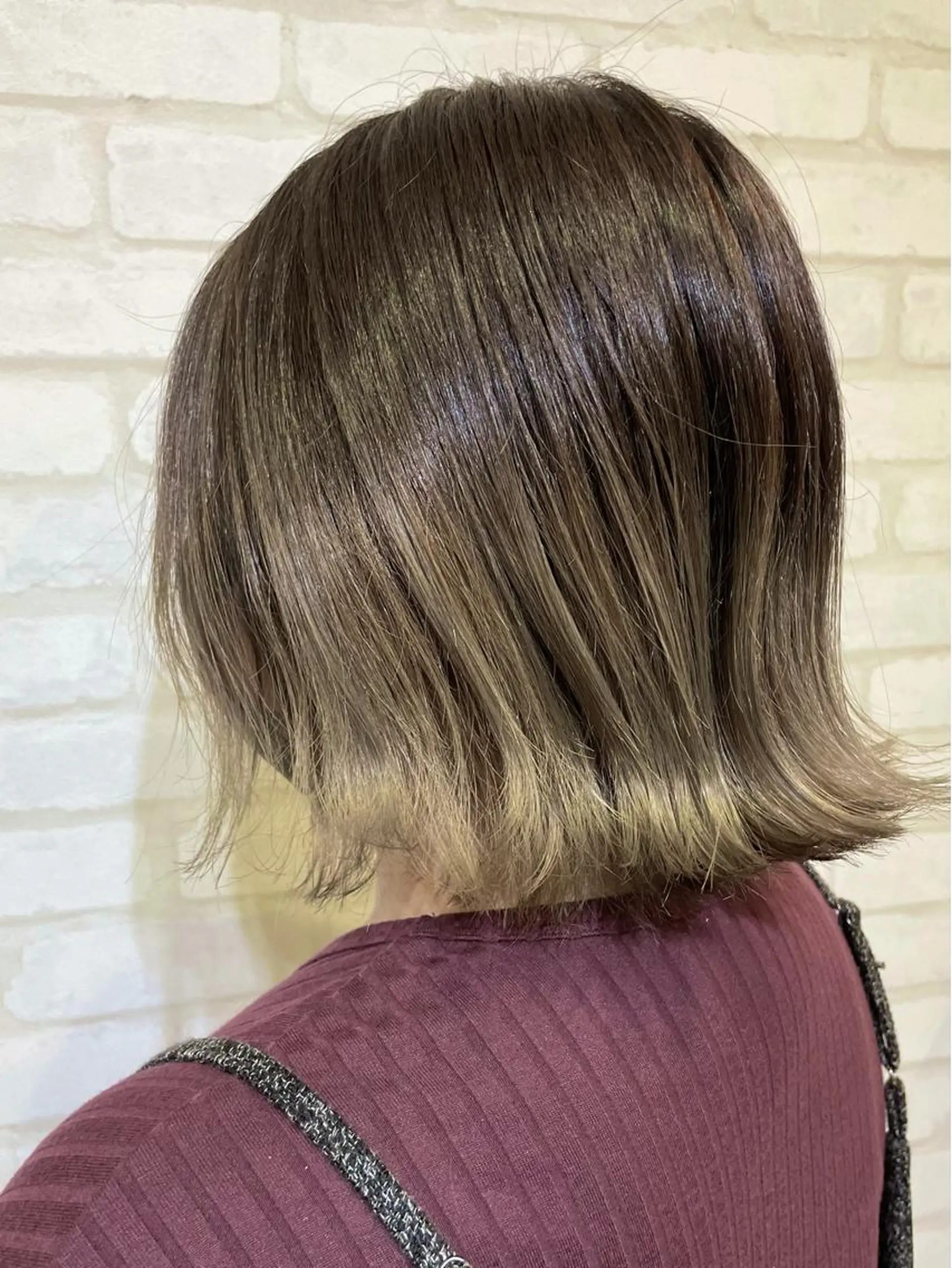 ショート カラー バレイヤージュ ブリーチ ケアブリーチ ダブルカラー イヤリングカラー ヘアカラー トリートメント 💎True creation💎のヘアスタイル