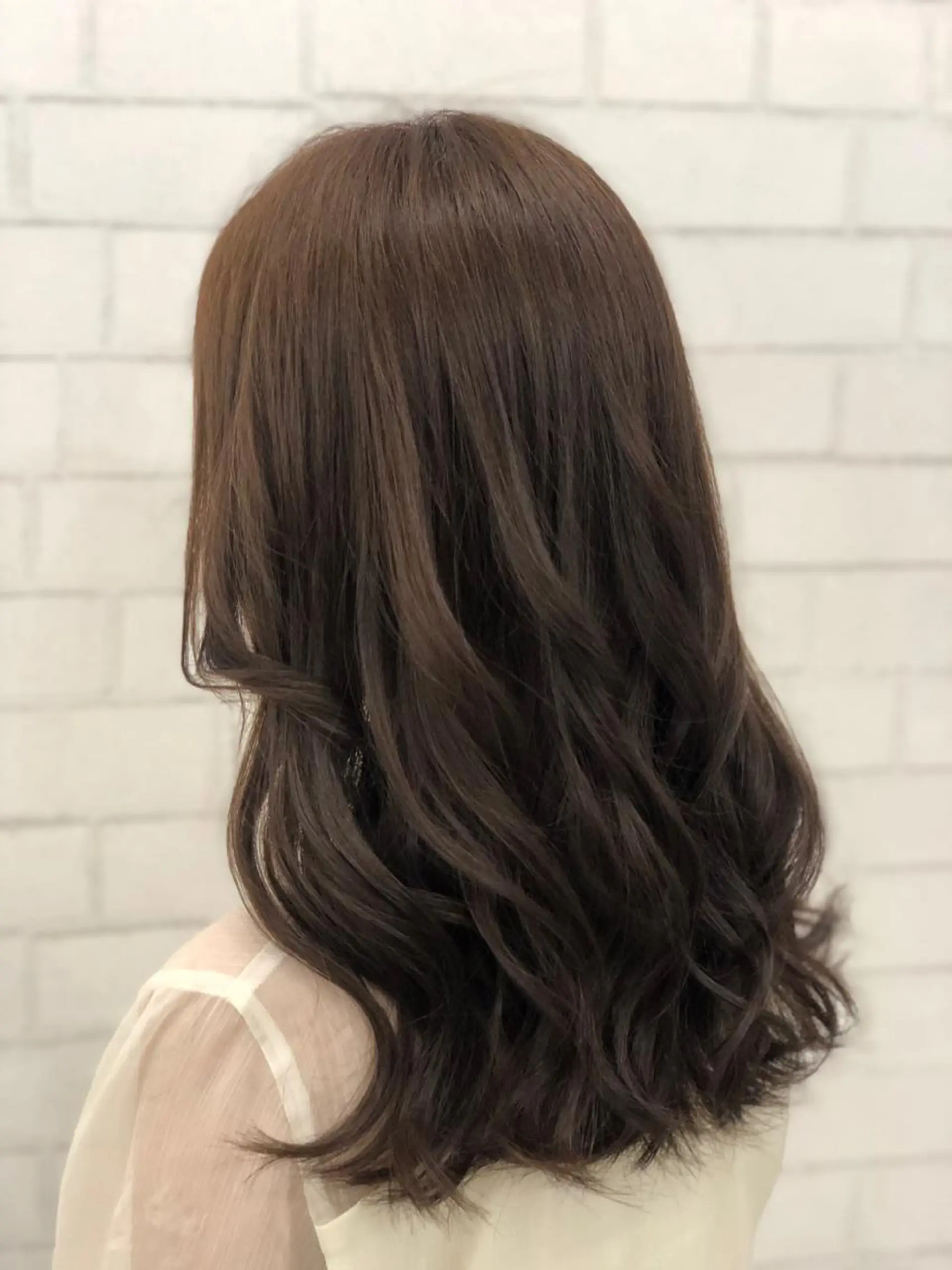 ロング カット ヘアカラー トリートメント Minemoto Fumiyaのヘアスタイル