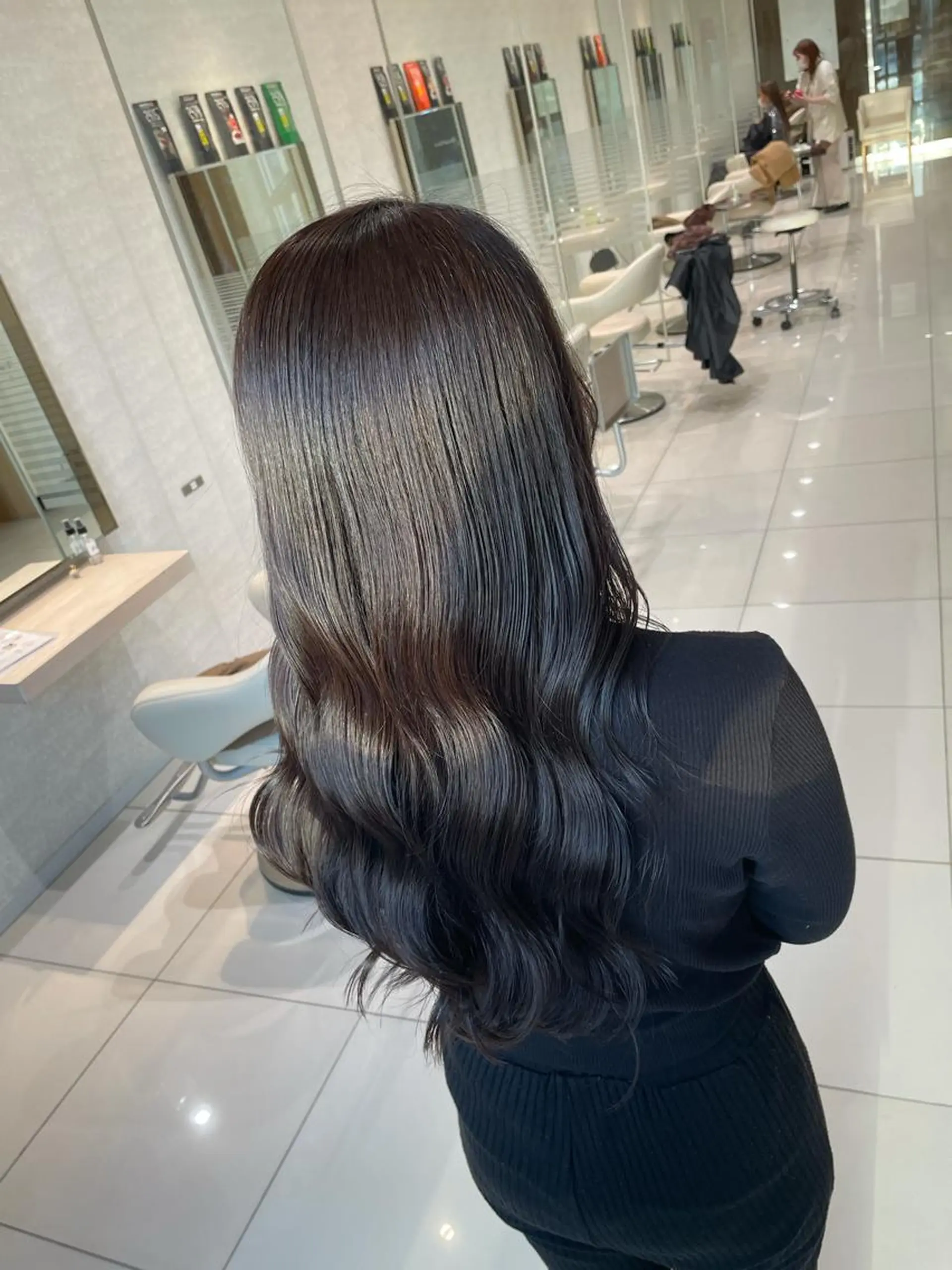 ロング カラー ご新規様限定クーポン あります　桂口　烈闘のヘアスタイル
