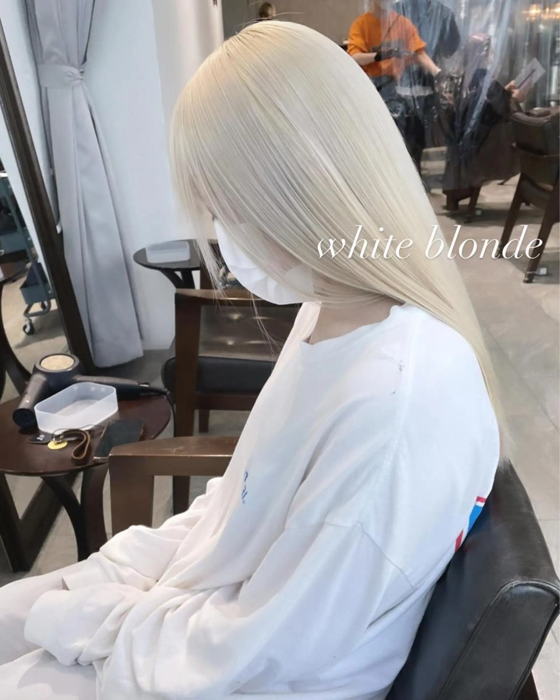 ロング カラー カット ヘアカラー トリートメント ヘアセット 💜ハイトーン💛 マジカルかいちゃんのヘアスタイル