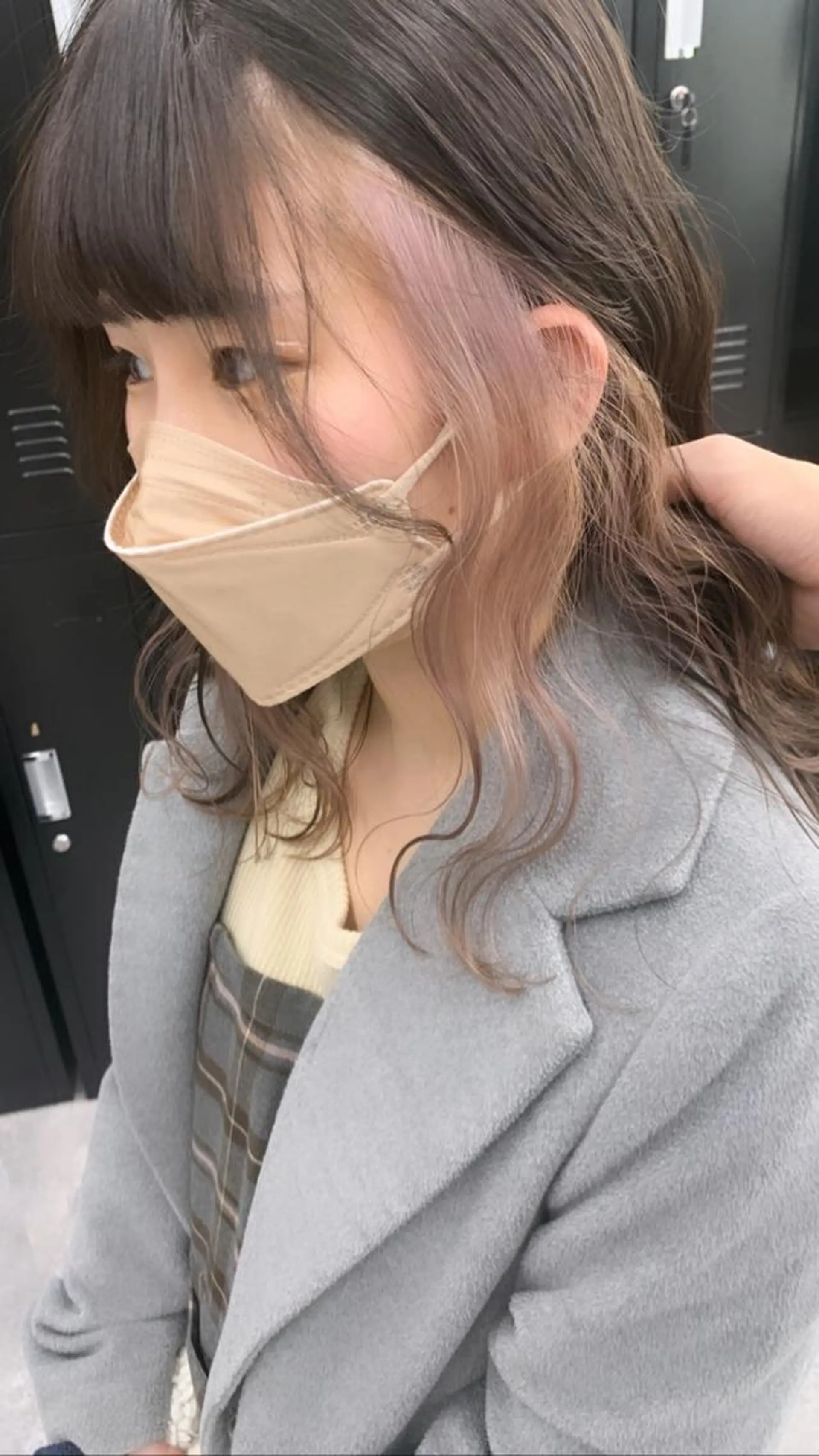 ロング カラー ヘアアレンジ メンズ キッズ ショートボブ メンズバレイヤージュ メンズブリーチ メンズハイライト メンズハイトーン 🌈難波🌈ベージュ カラー【ヒロム】のヘアスタイル