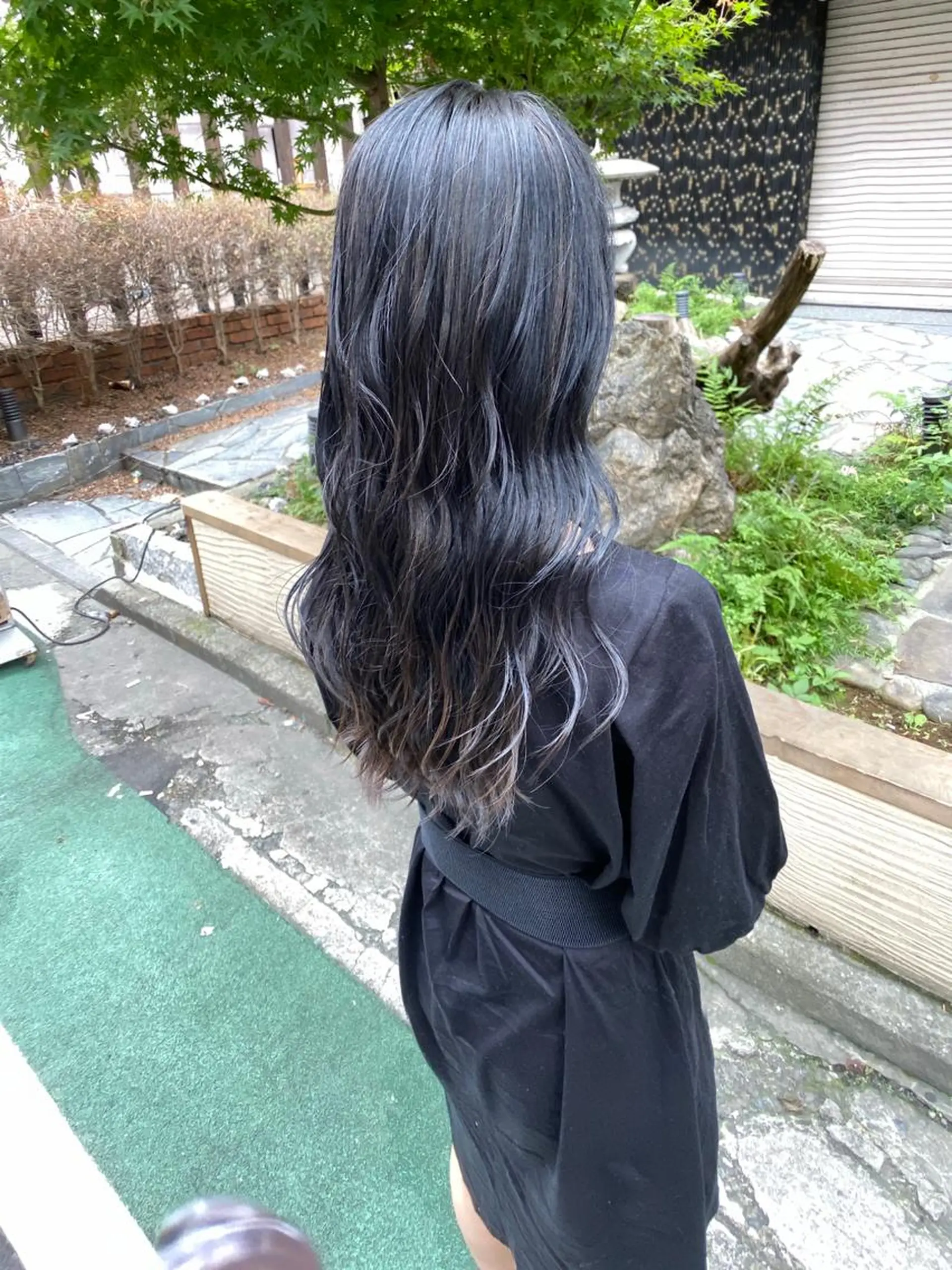 ロング カラー カット ヘアカラー トリートメント 韓国風デザイン 💐MIZUKI💐のヘアスタイル