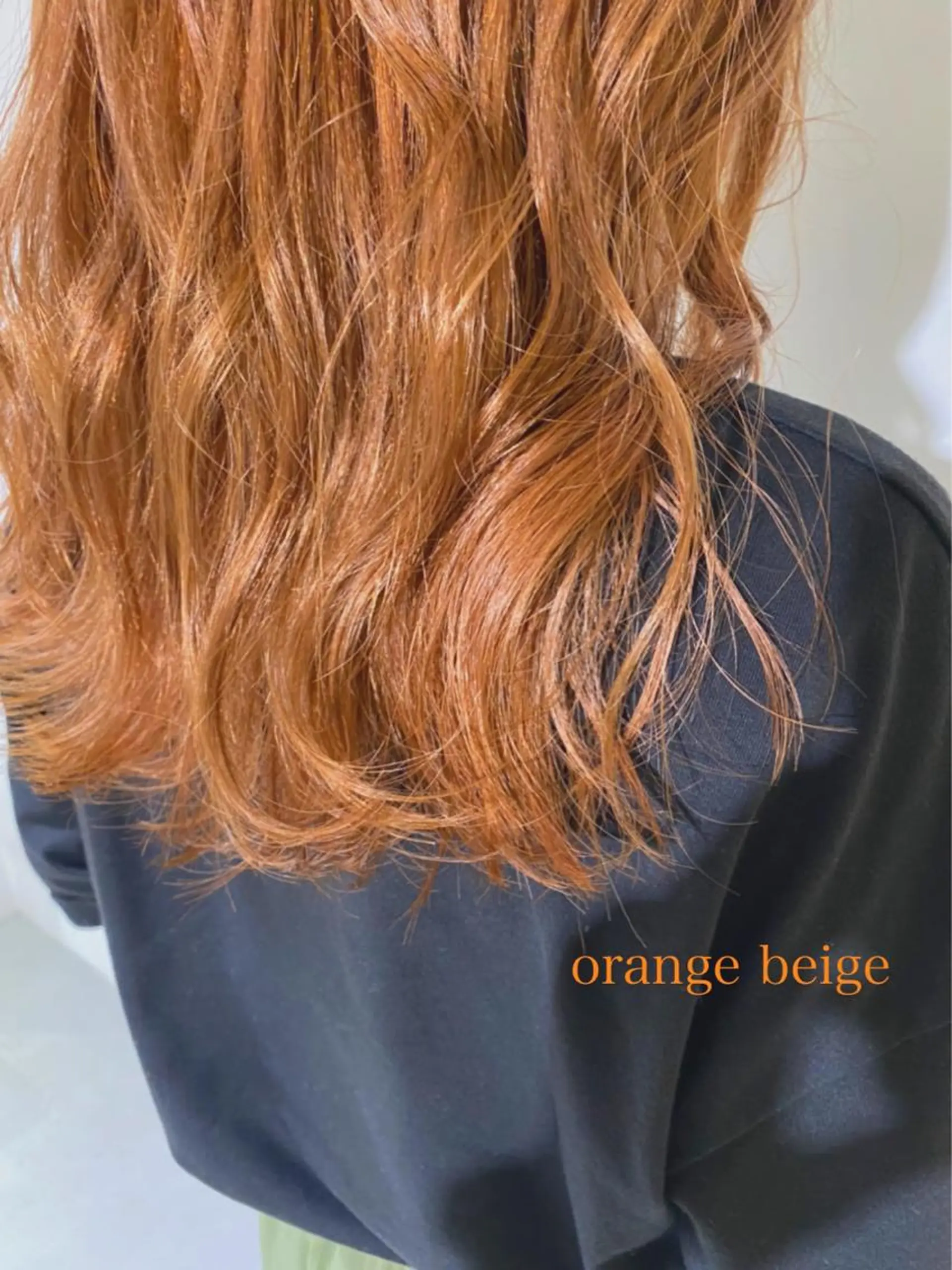 セミロング カラー ブリーチ カット ヘアカラー トリートメント ikeda shioriのヘアスタイル