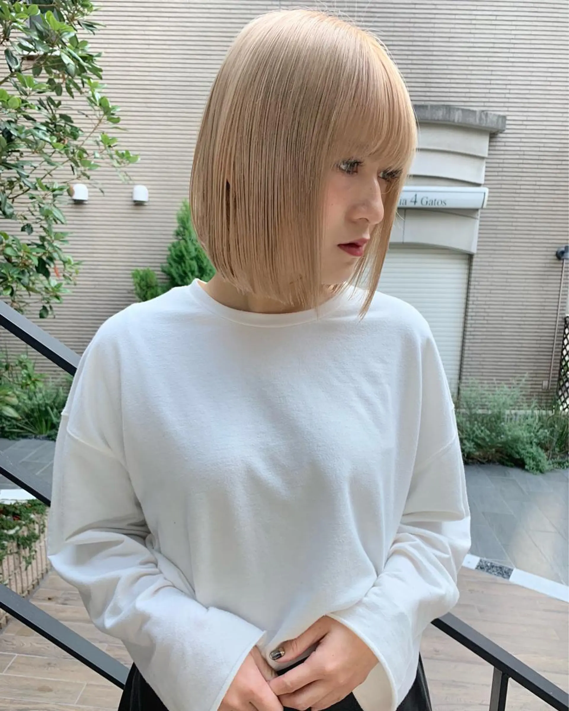 ショート ボブ GIEN 末吉 海斗のヘアスタイル