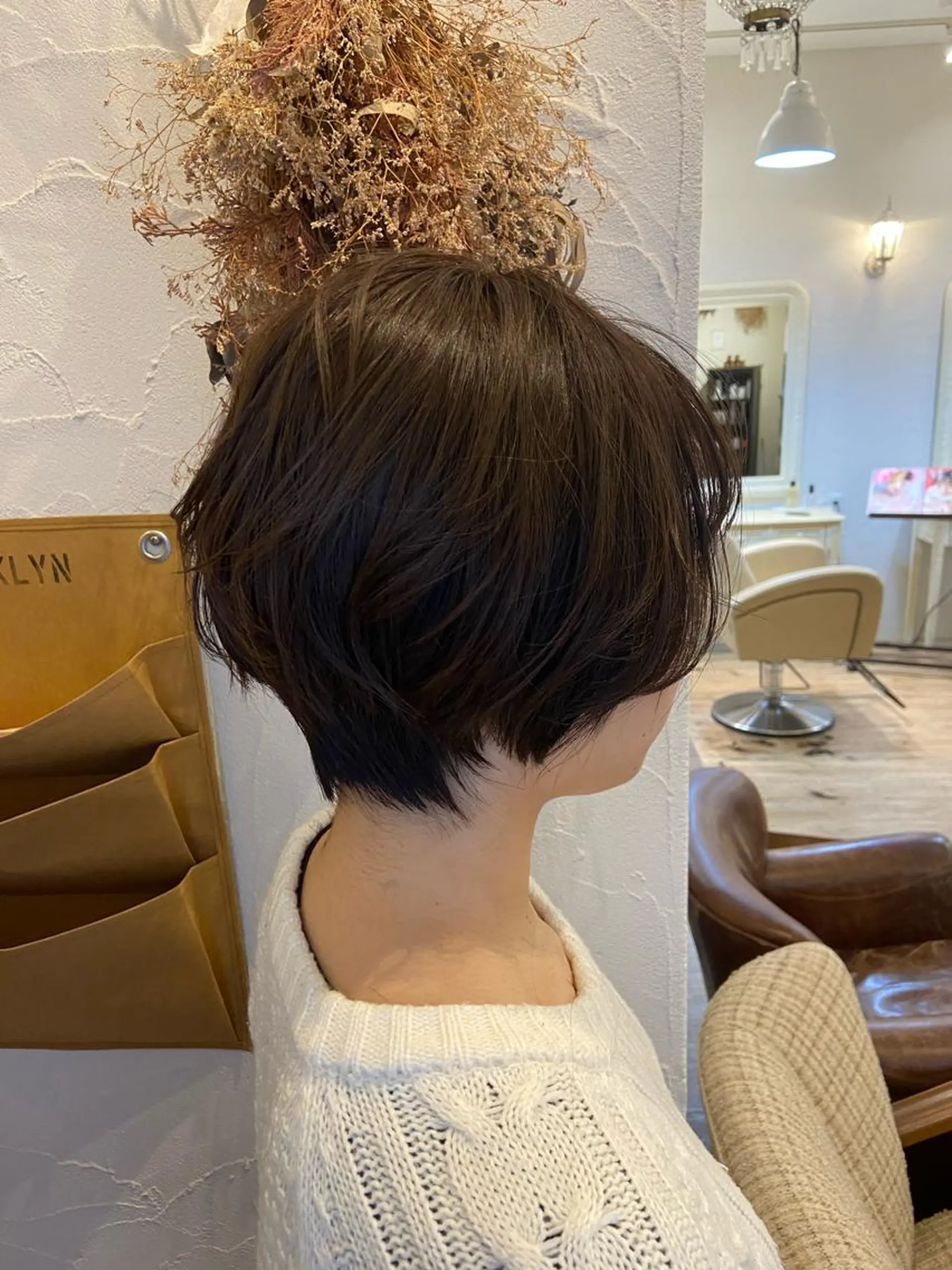 ショート 丸みショート ショートヘア 峯 志帆のヘアスタイル