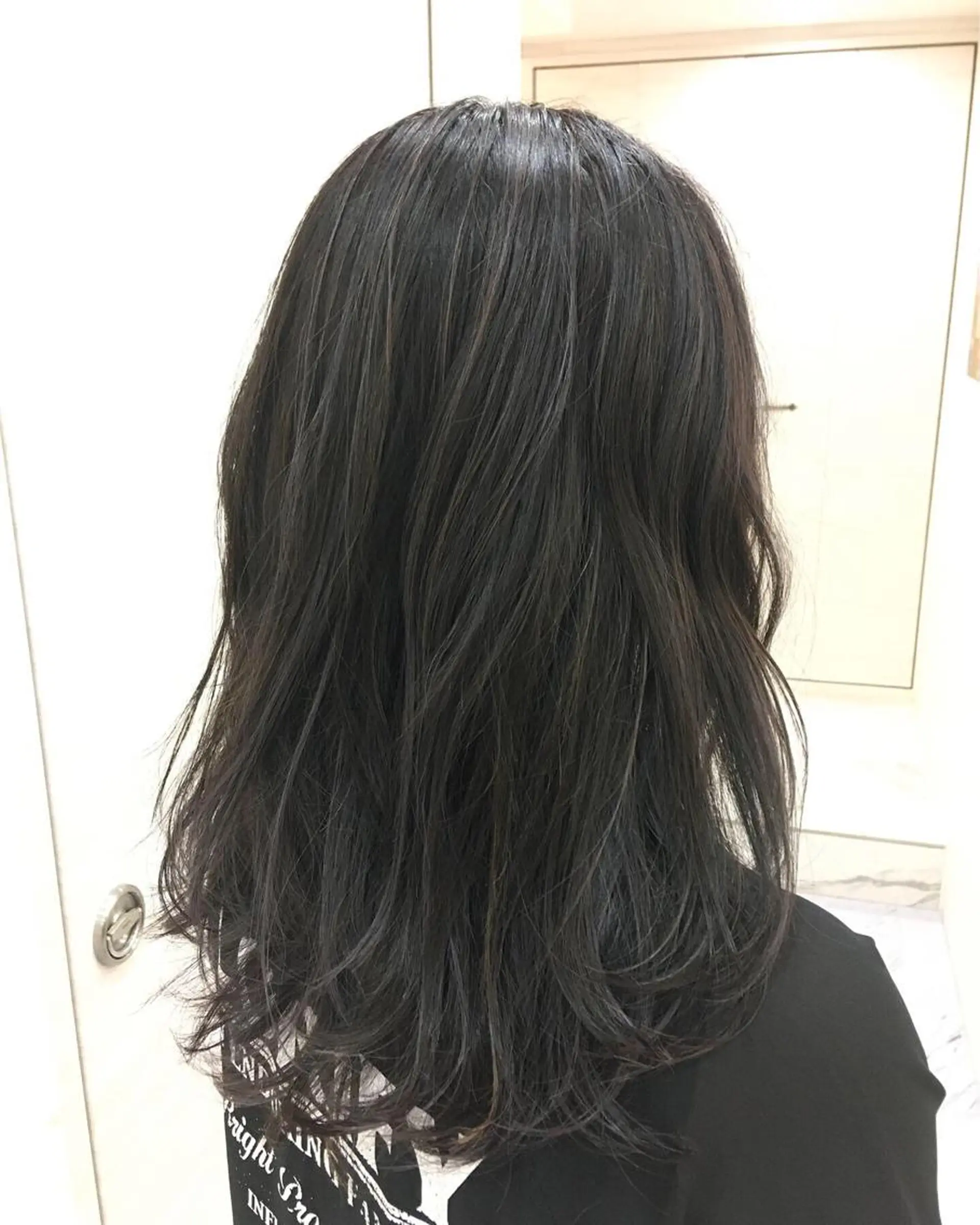 ロング カラー ハイライトカラー ハイライト 斉藤 貴也のヘアスタイル