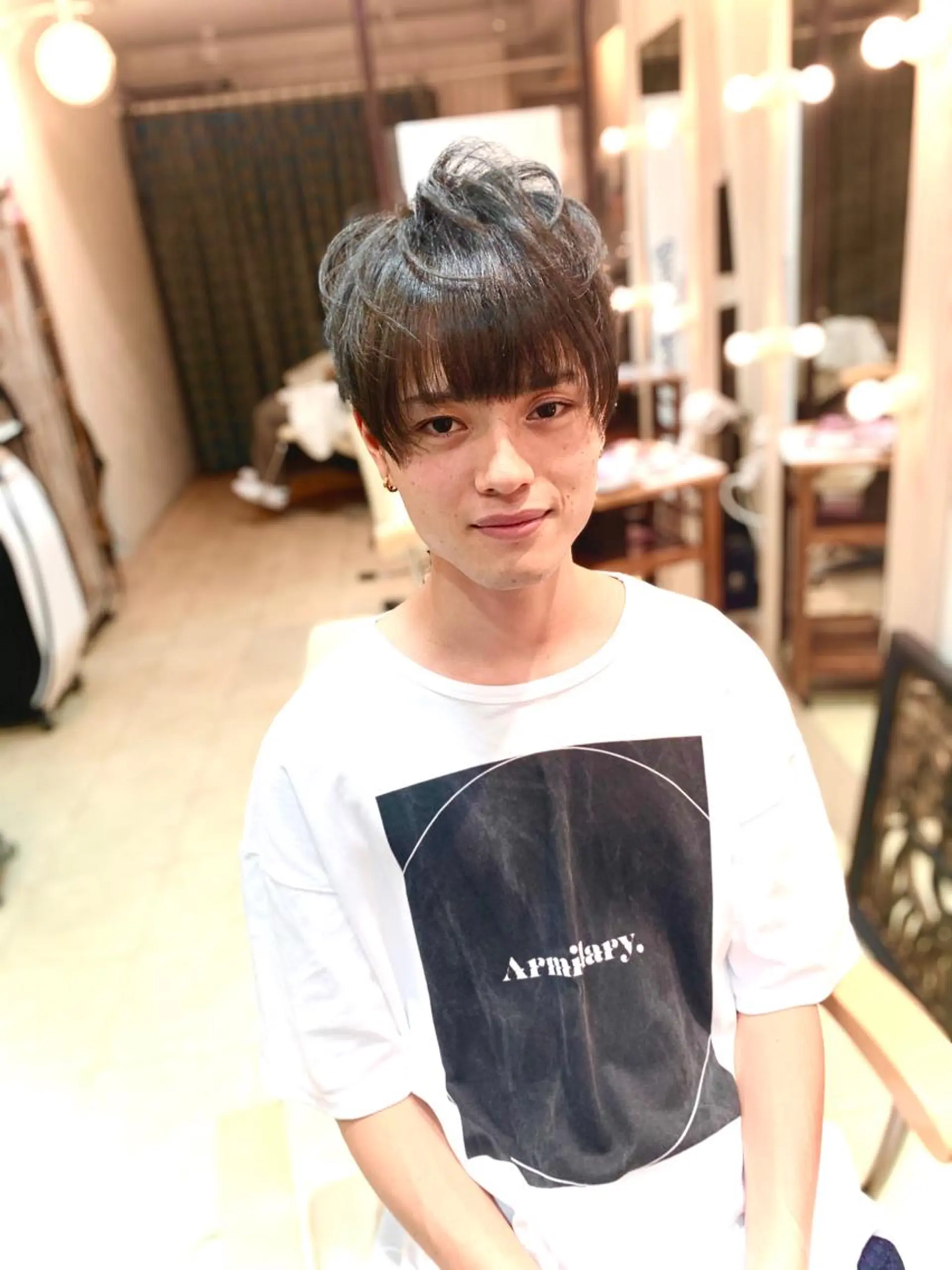 ショート メンズ トリートメント nishimura makotoのヘアスタイル