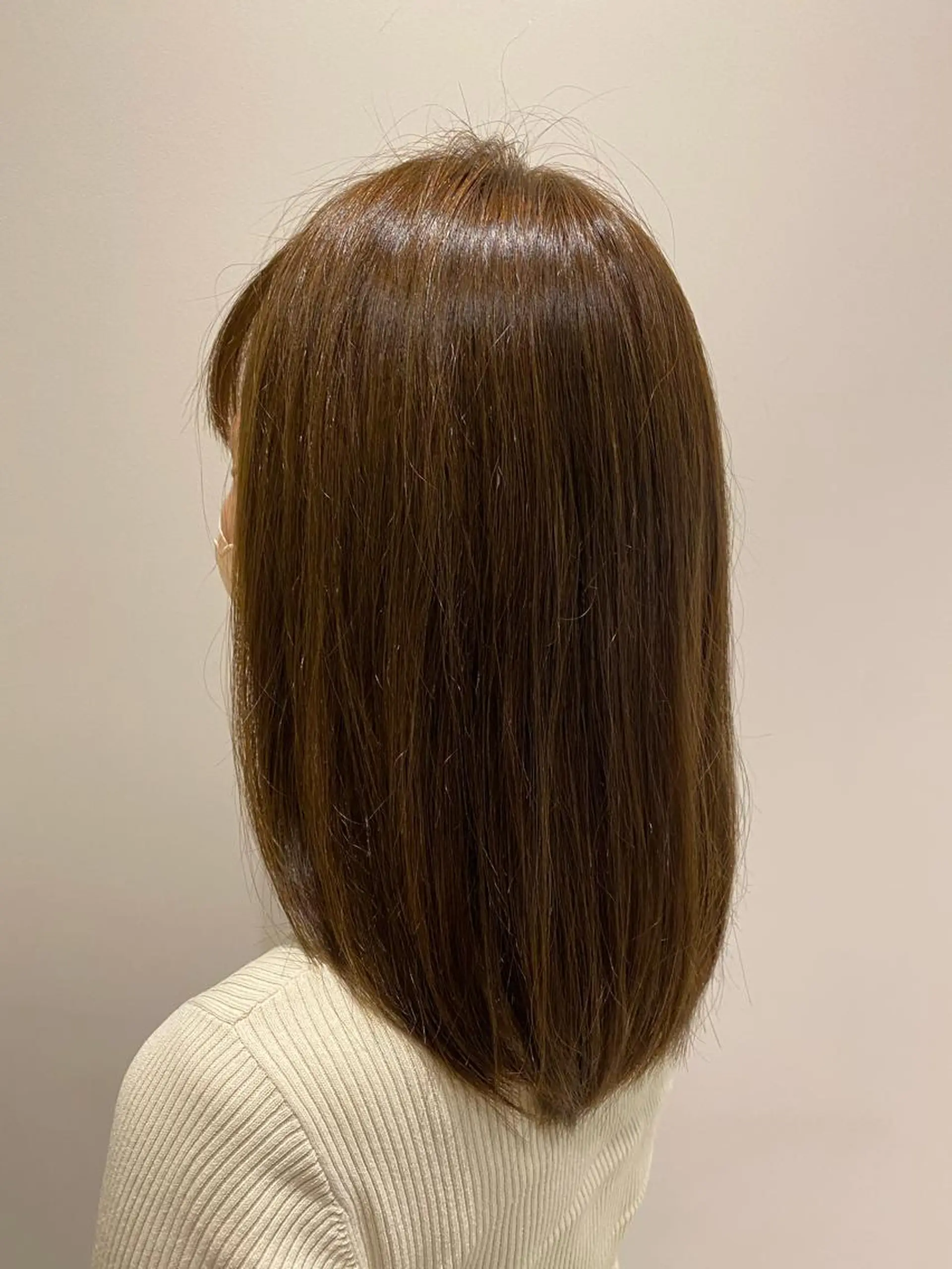 ミディアム カラー ベージュカラー カット ヘアカラー 艶髪🌿美髪 大塚礼乃【西荻窪】のヘアスタイル